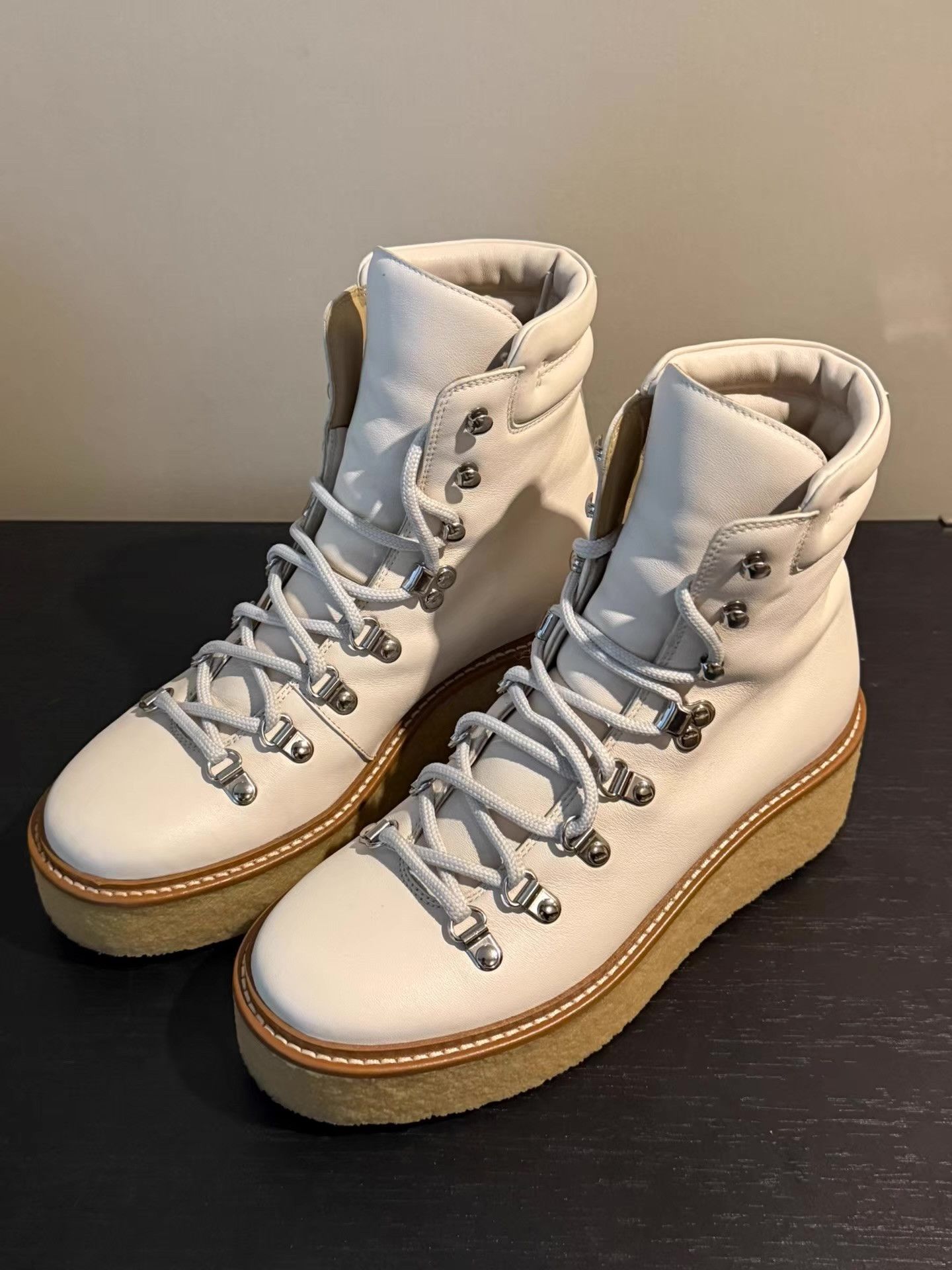 Hermes Hermès platform Martin boots Q20 Size US 6 / IT 36 - 1 Thumbnail