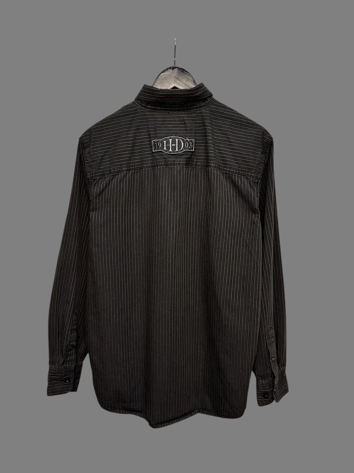 Indian Motorcycle Harley Davidson Black Shirt Biker Graphic Vintage Style Size US M / EU 48-50 / 2 - 12 Thumbnail