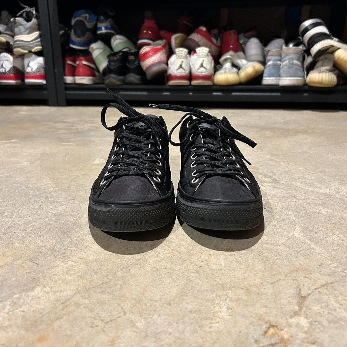 Designer × Louis Vuitton Louis Vuitton Nylon Graphite Damier Leather Sneakers US 8.5 Size US 8.5 / EU 41-42 - 5 Thumbnail