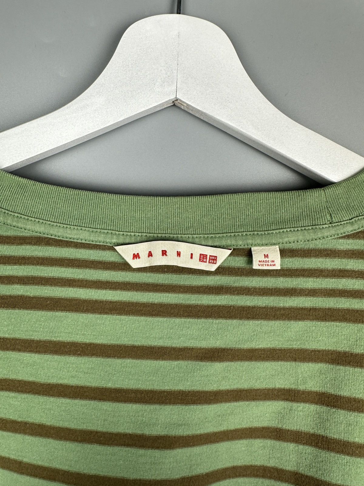 Marni Marni Stripe T Shirt Tee Old Money Luxury Logo Polo Size US M / EU 48-50 / 2 - 10 Thumbnail