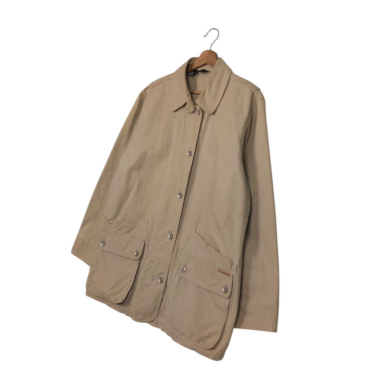 Japanese Brand DKNY Jeans Khaki Field Jacket – 90s Workwear Style Size US M / EU 48-50 / 2 - 3 Thumbnail