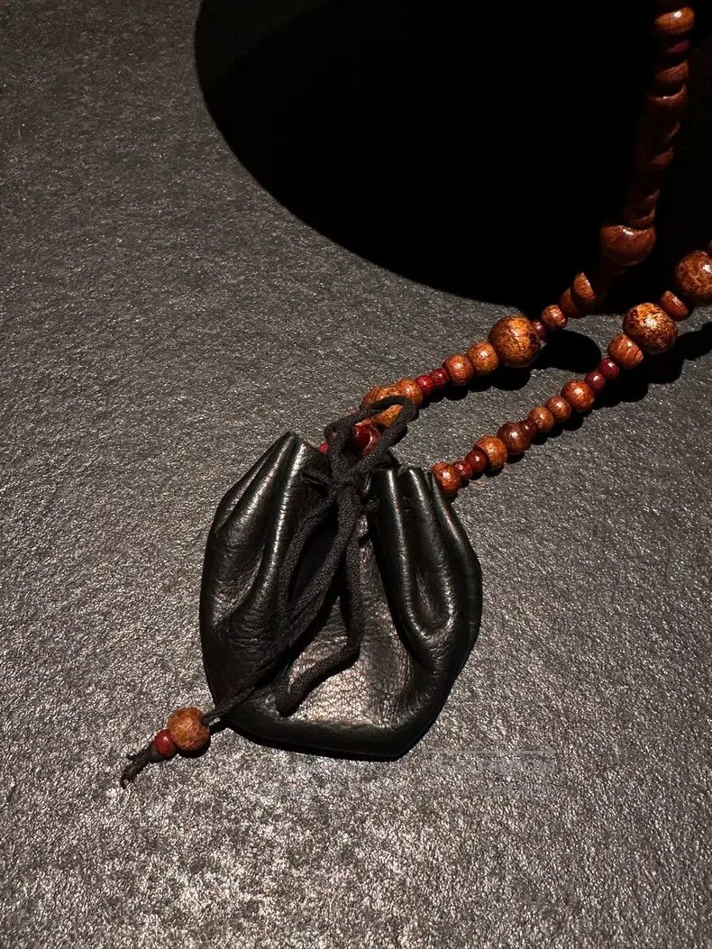 Ann Demeulemeester Ann Demeulemeester Wooden Beading Size ONE SIZE - 3 Thumbnail
