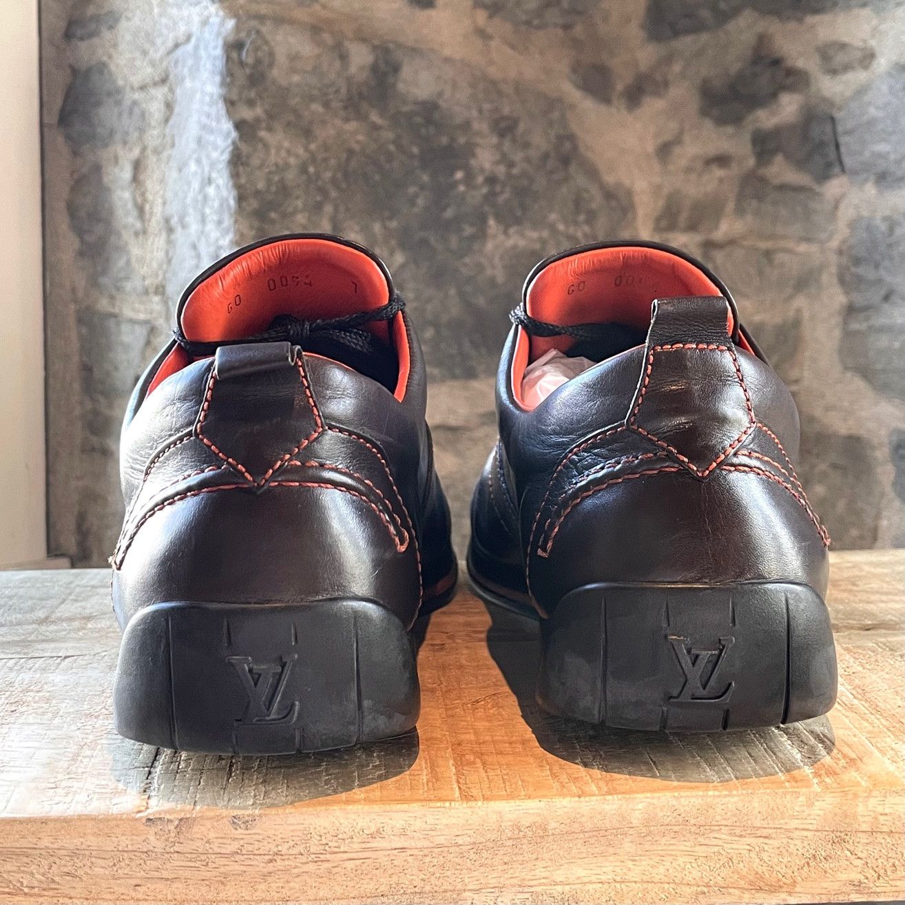 Louis Vuitton Louis Vuitton Chocolate Brown Leather Low-top Sneakers Size US 8 / EU 41 - 5 Thumbnail