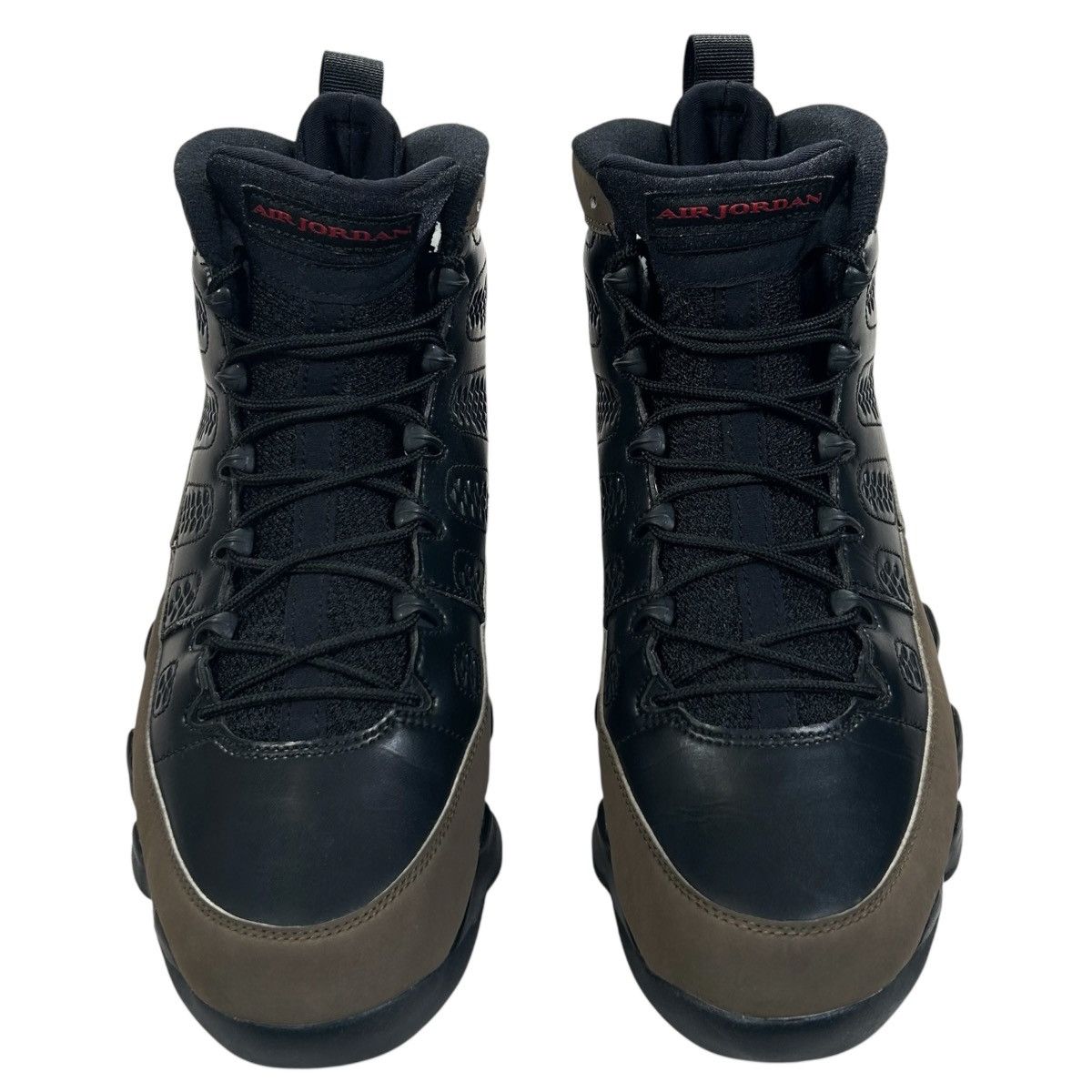 Jordan Brand Air Jordan 9 Retro Olive Black Varsity Red 2012 Sneakers Size US 11 / EU 44 - 6 Thumbnail