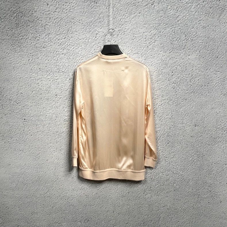 Givenchy Givenchy Light Pink Classic Silk Deer Logo Crewneck Hoodie Size US XS / EU 42 / 0 - 2 Thumbnail