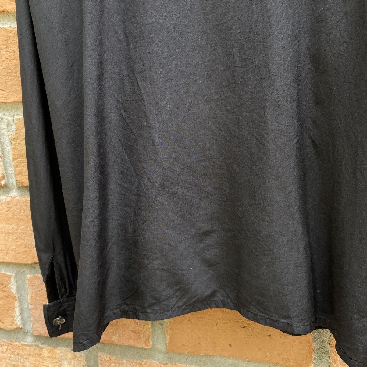 Givenchy GIVENCHY Black Long Sleeve Blouse with Tie Neck Size M / US 6-8 / IT 42-44 - 12 Thumbnail