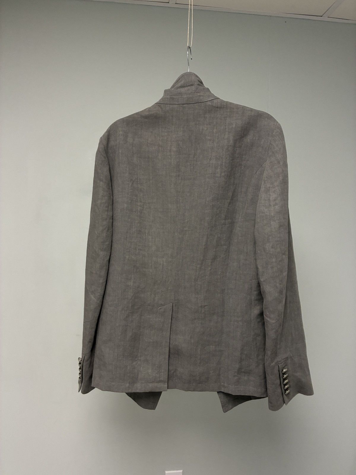 John Varvatos Linen Multibutton Jacket EU 48 USA 38 Size US M / EU 48-50 / 2 - 17 Thumbnail