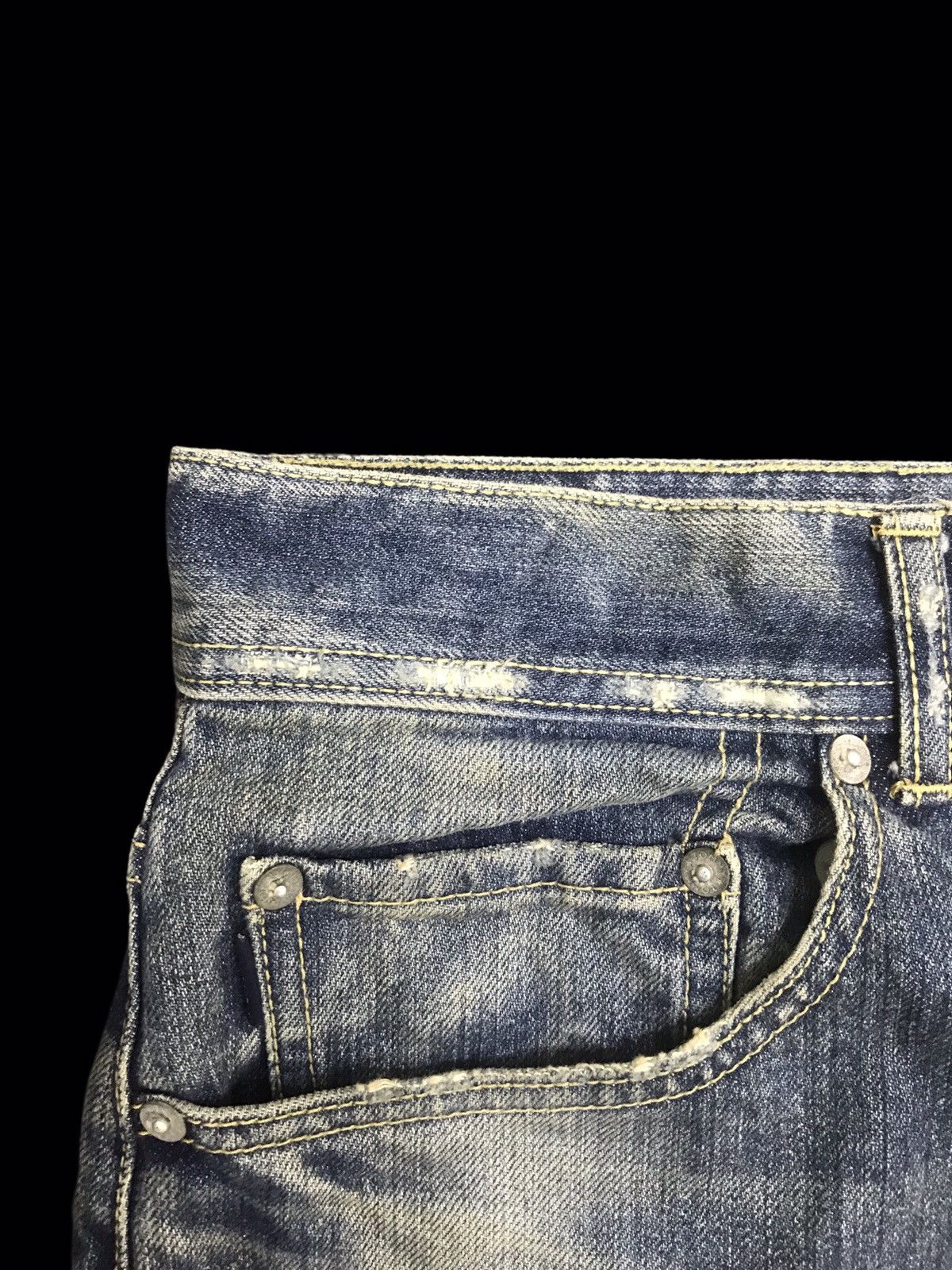 Tommy Hilfiger 💥ARCHIVAL💥VERY RARE TOMMY DISTRESSED DENIM F123 Size US 30 / EU 46 - 10 Thumbnail
