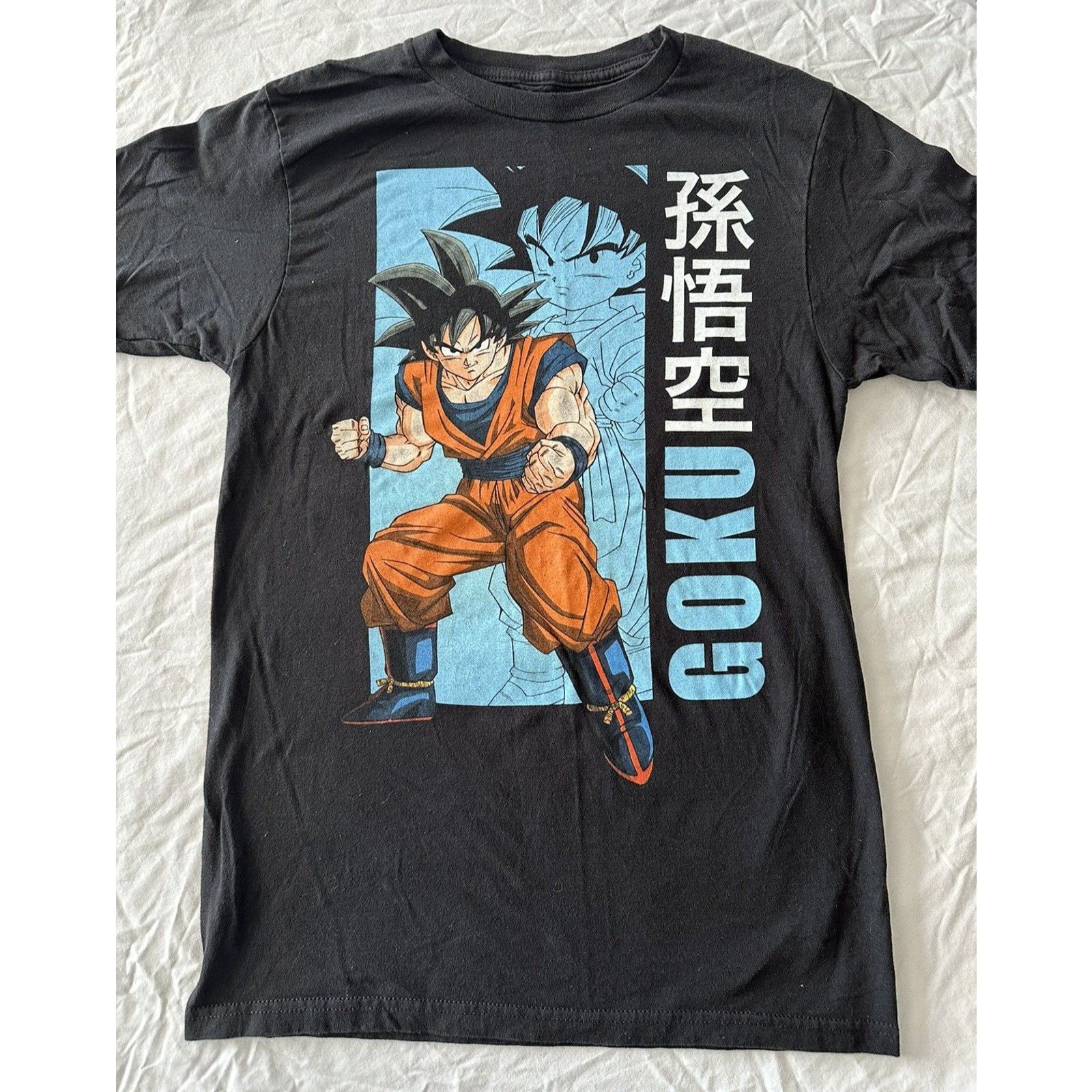 Other Dragon Ball Z, Black T-Shirt Small Goku Graphic 100% Cotton Size US S / EU 44-46 / 1 - 2 Thumbnail