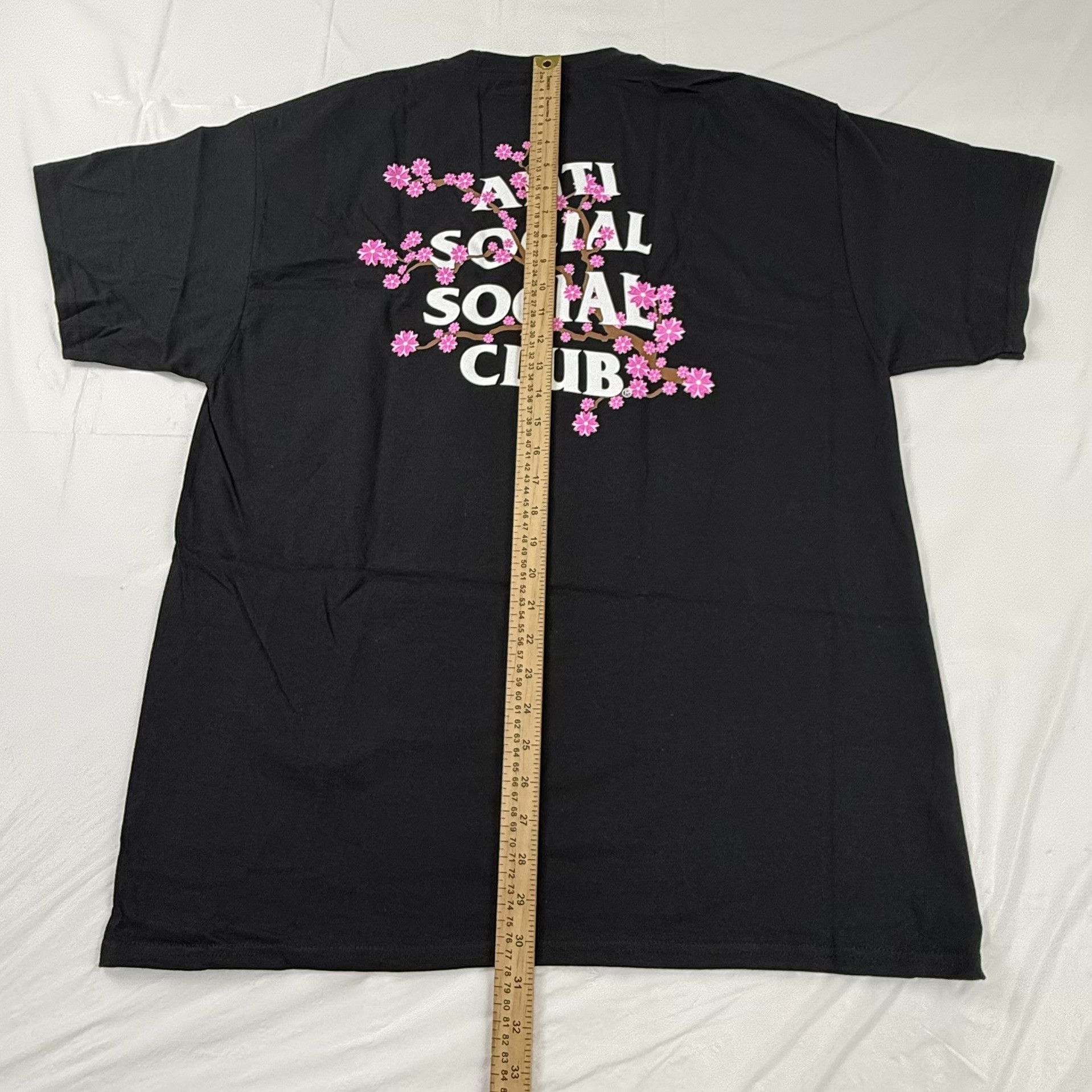 Anti Social Social Club Anti Social Social Club Kkoch Black Cherry Blossom Tee XL Size US XL / EU 56 / 4 - 3 Thumbnail