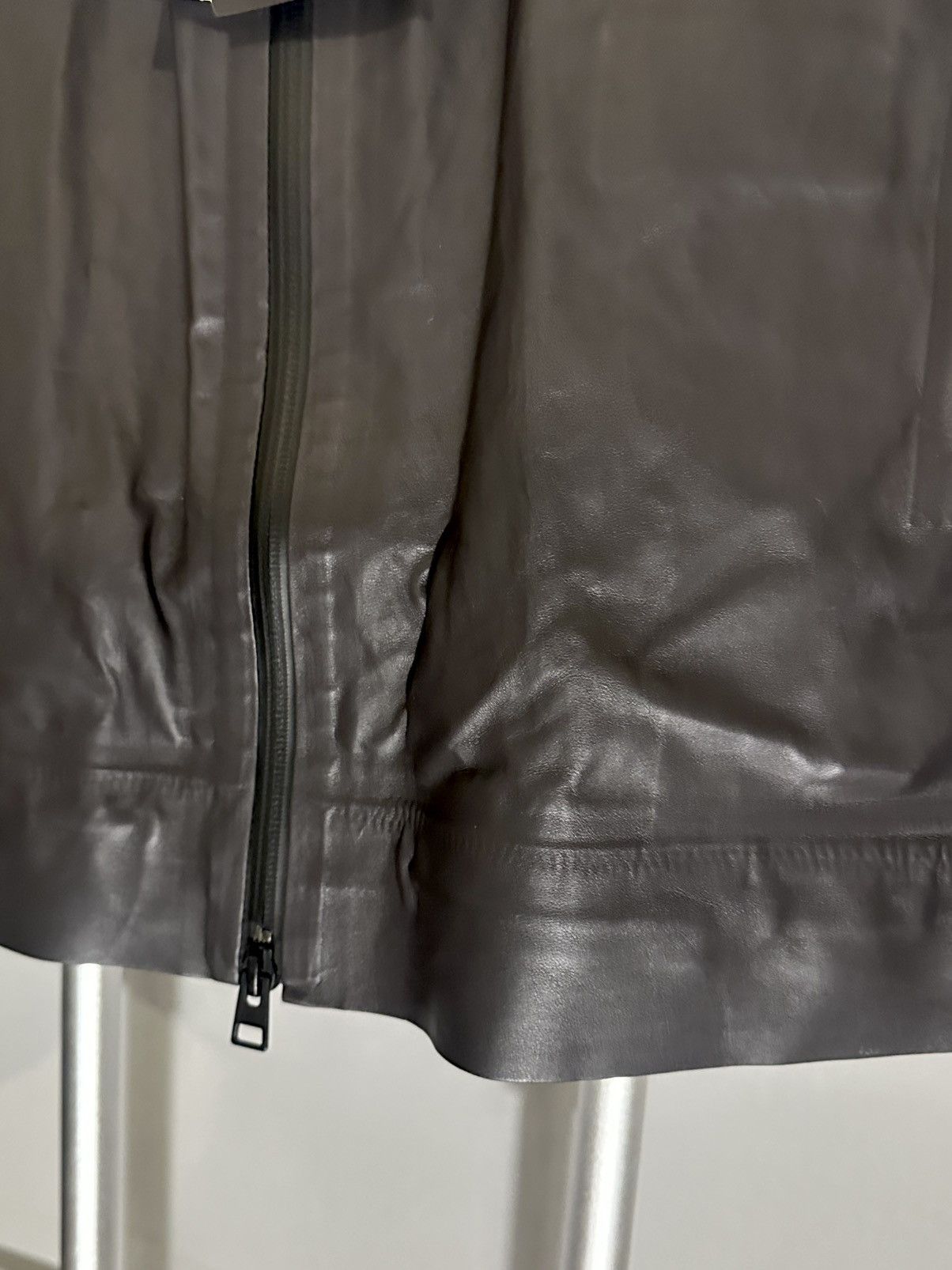 Bottega Veneta Bottega Veneta 100% Leather Parka Size US L / EU 52-54 / 3 - 9 Thumbnail