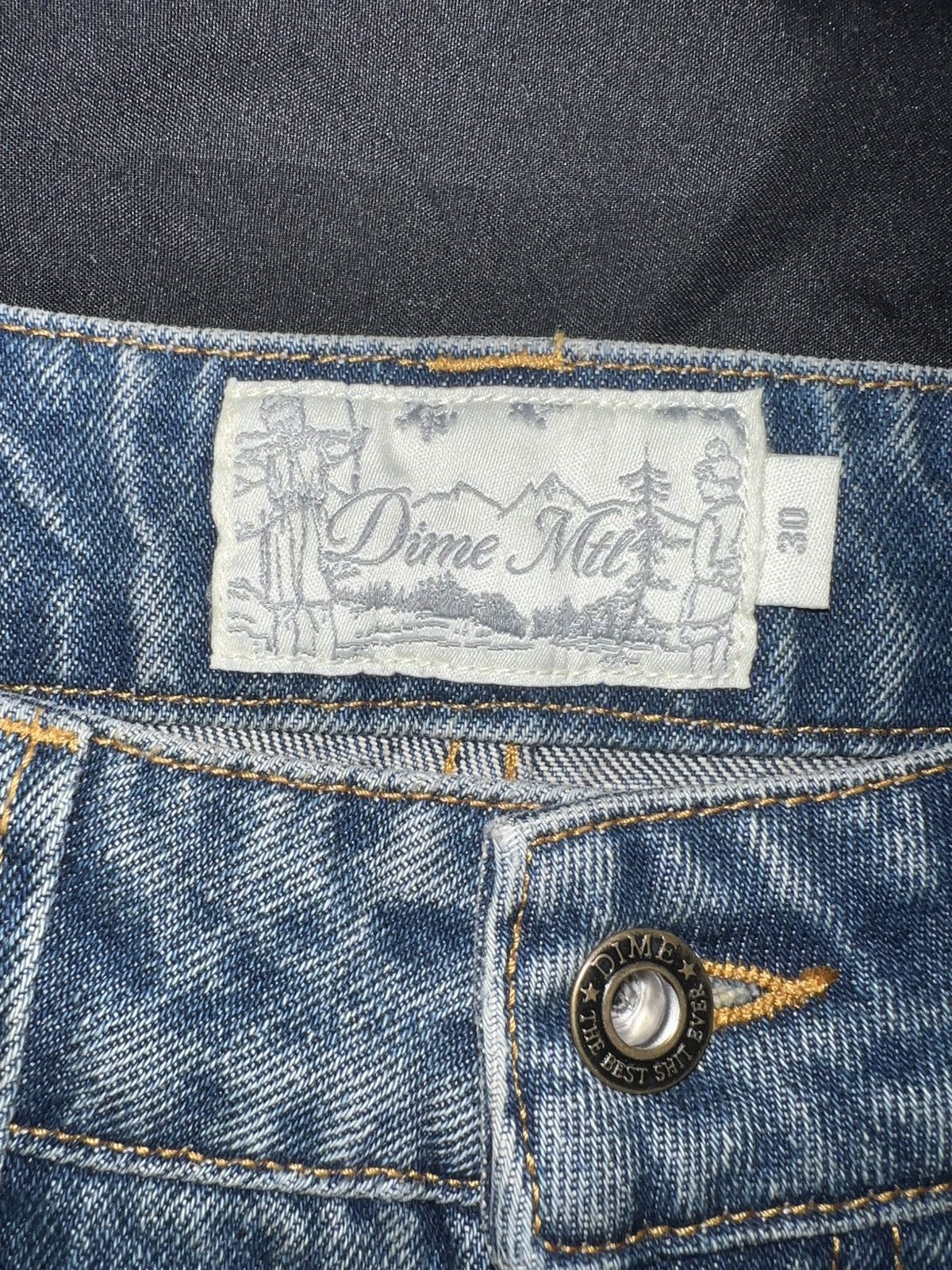 Dime Dime MTL Knowtomatic Denim Jeans Size US 30 / EU 46 - 10 Thumbnail
