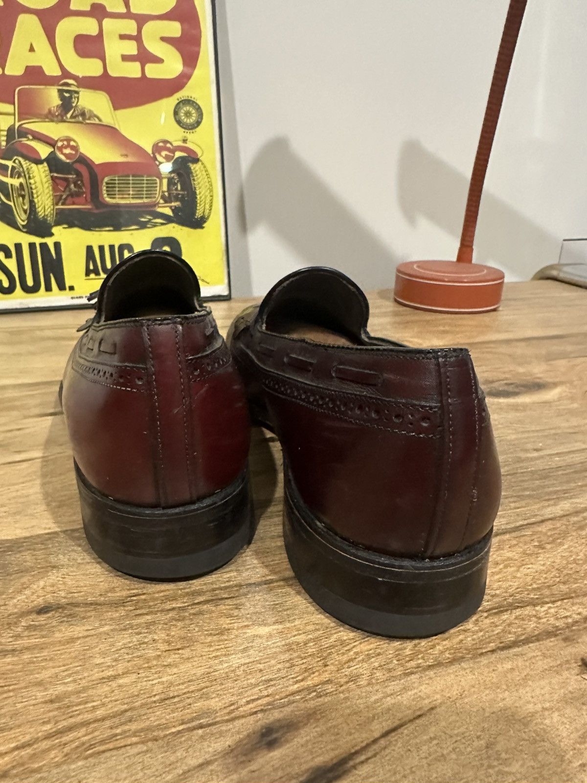 Footjoy Vintage Footjoy Classics Leather Tassel Loafer 9.5 D Size US 9.5 / EU 42-43 - 5 Thumbnail