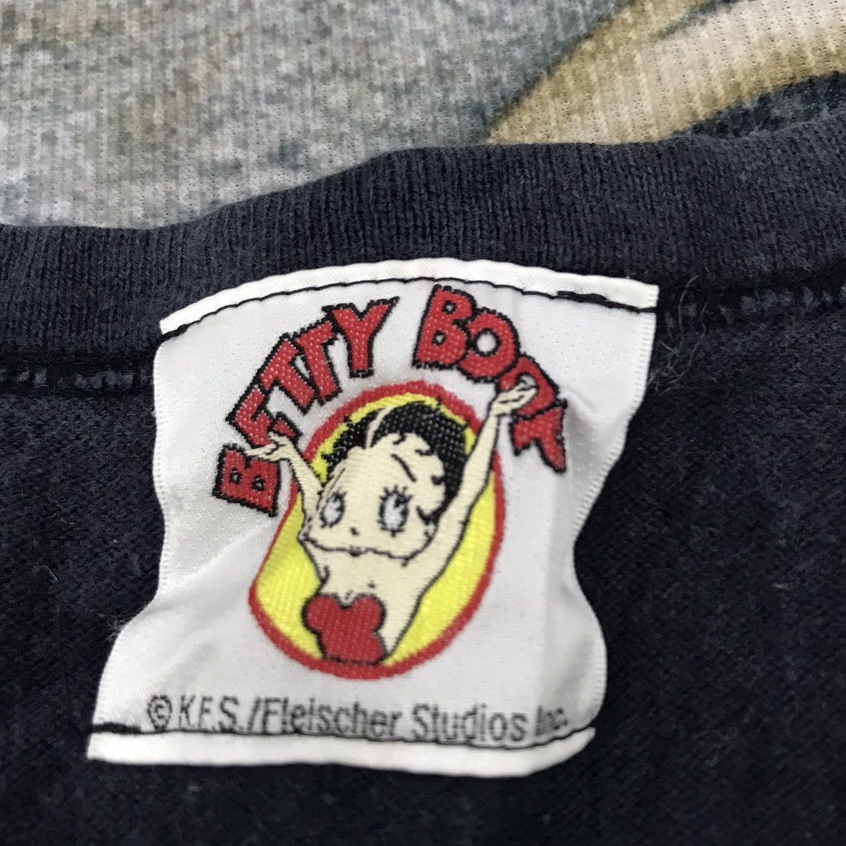 Anime Betty Boop long sleeves big logo made in Japan Size US M / EU 48-50 / 2 - 8 Thumbnail