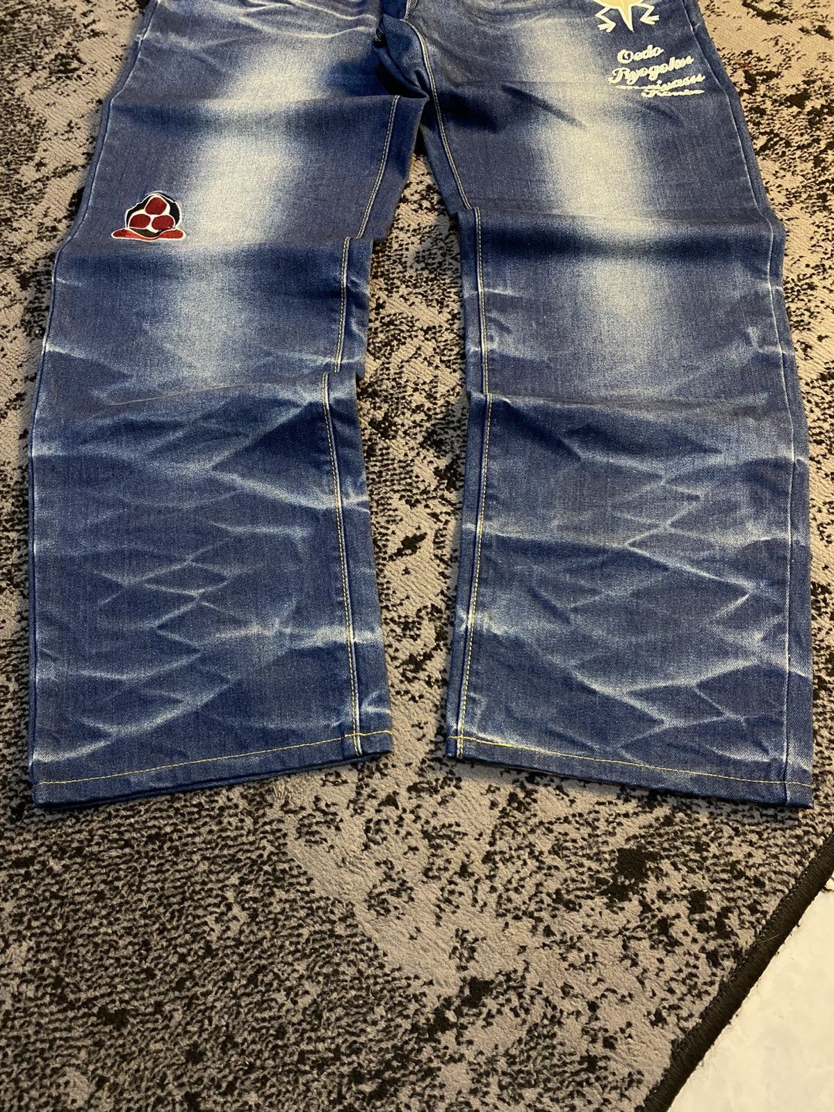 Kapital Vtg Sanmaruichi Japan Embroidery Otamajakushi Jeans 🔥 Size US 36 / EU 52 - 10 Thumbnail
