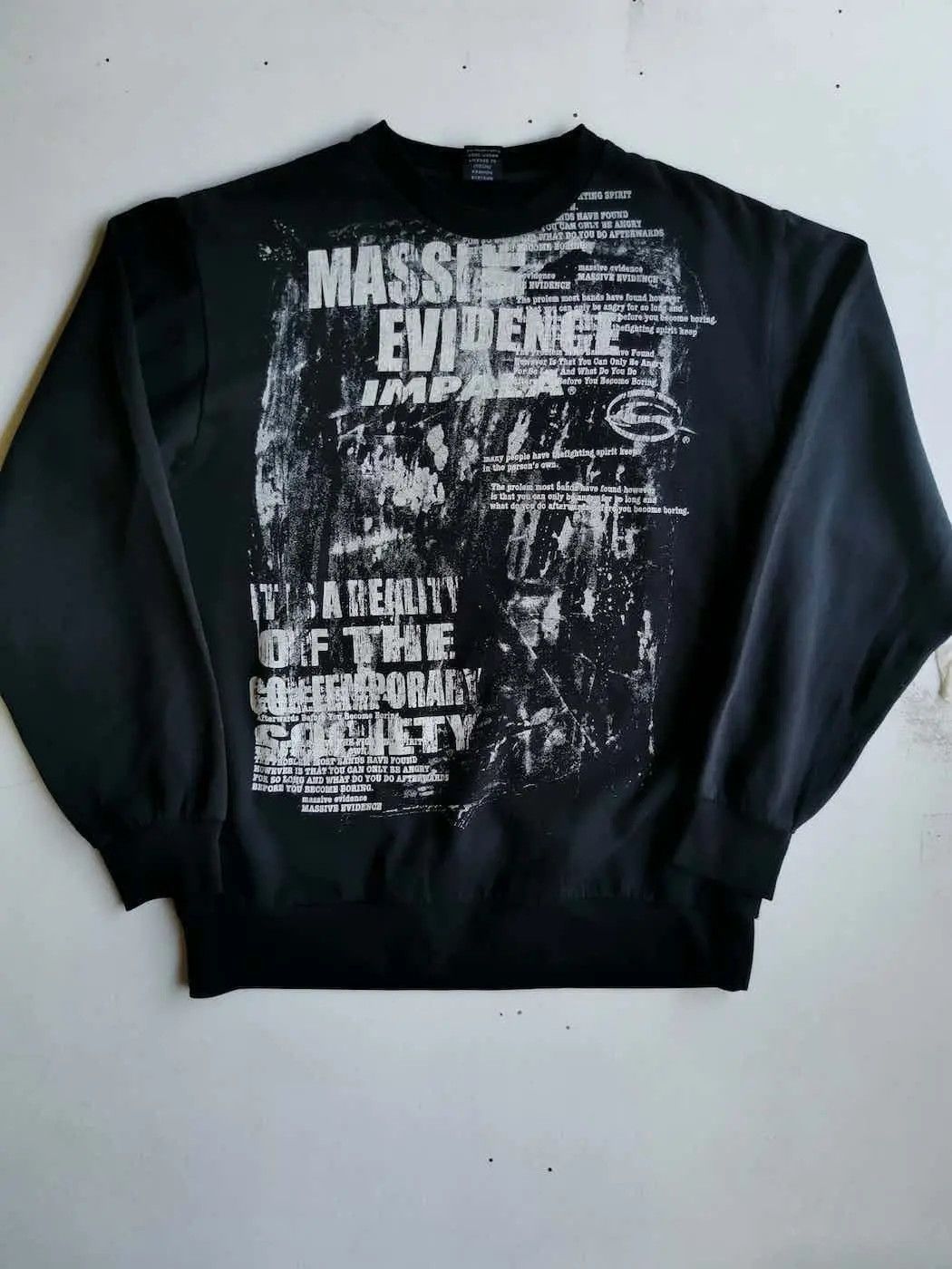 Vintage Vintage Massive Evidence Impala Style Design Sweatshirt Size US L / EU 52-54 / 3 - 1 Thumbnail