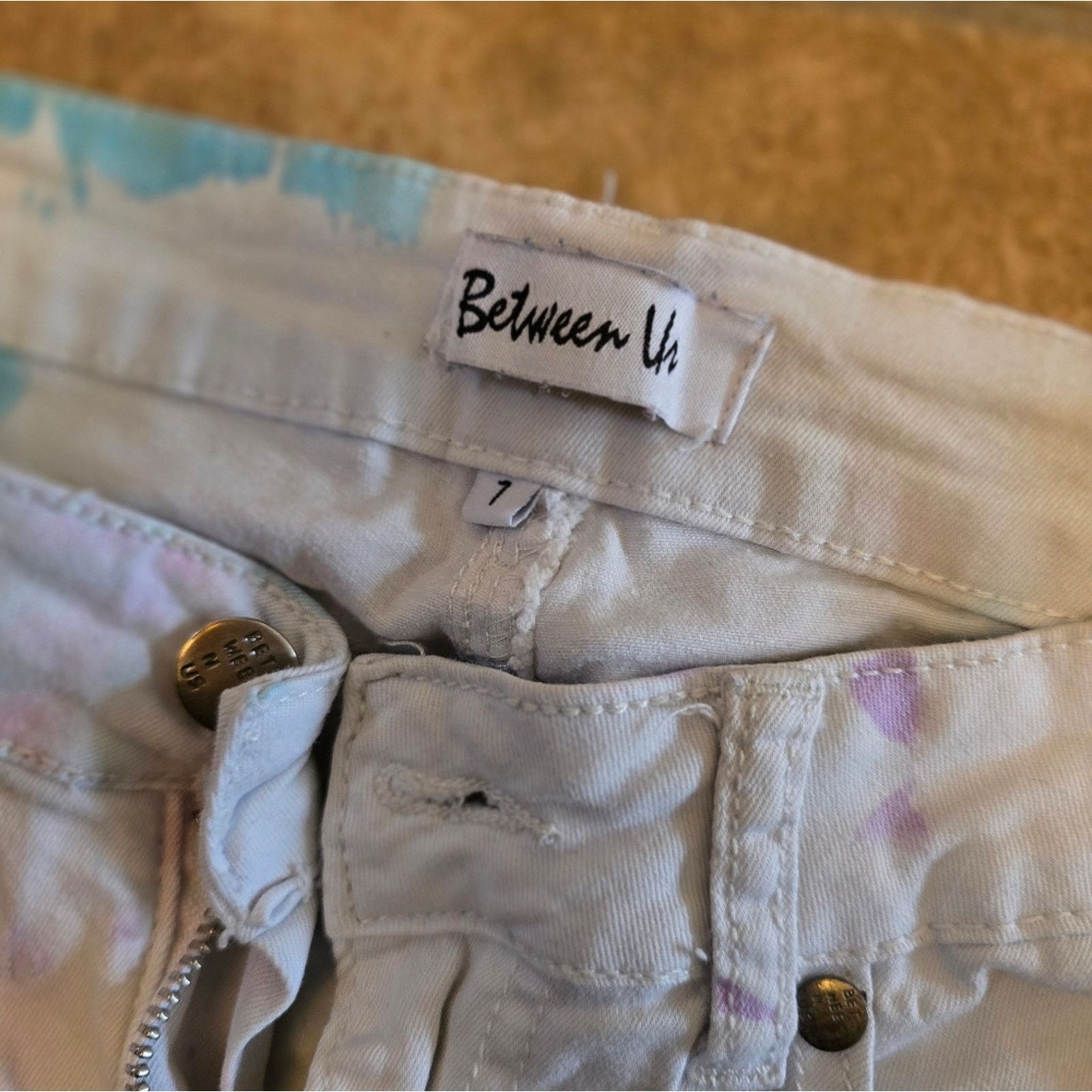 Other White Denim Cotton Candy | BETWEEN US | Jean Size 27" / US 4 / IT 40 - 3 Thumbnail