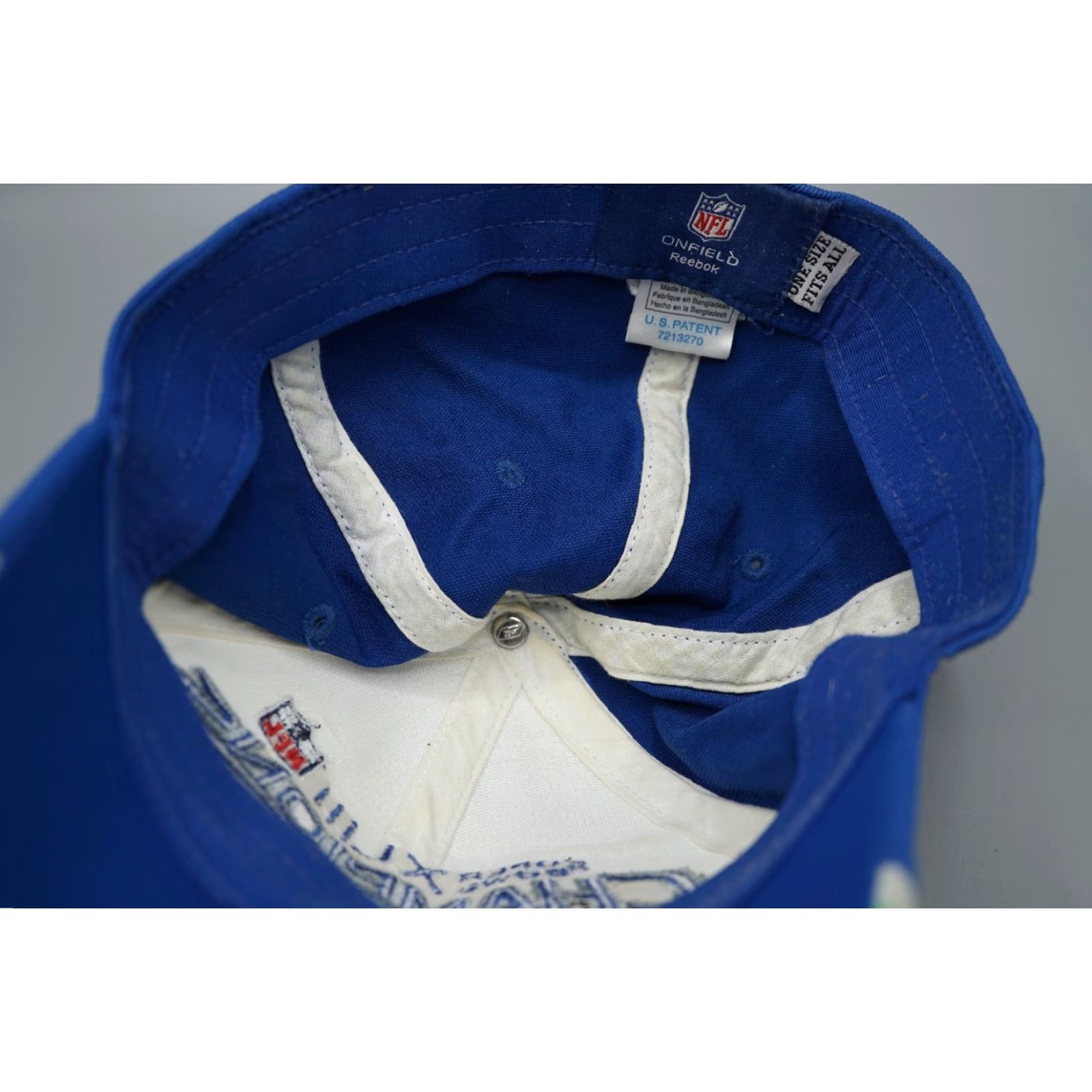Reebok Pittsburgh Steelers Reebok Hat Men's OSFA Blue White Multicolor Cap NFL Onfield XLIII Champions 2009 NFL Size ONE SIZE - 6 Thumbnail