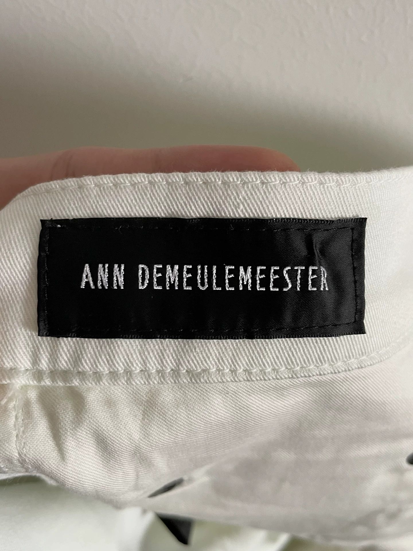 Ann Demeulemeester Ann Demeulemeester 2011 S/S Gradient Print Slim Jeans M Size US 32 / EU 48 - 6 Thumbnail