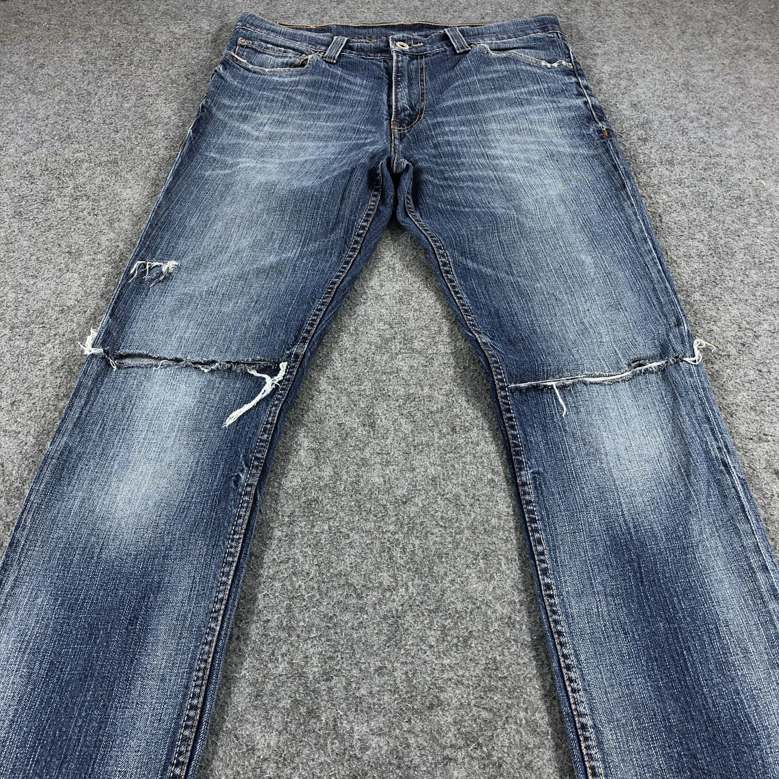 Levi's Distressed Vintage Levis 510 Jeans Skinny Denim-J1072 Size US 31 - 3 Thumbnail