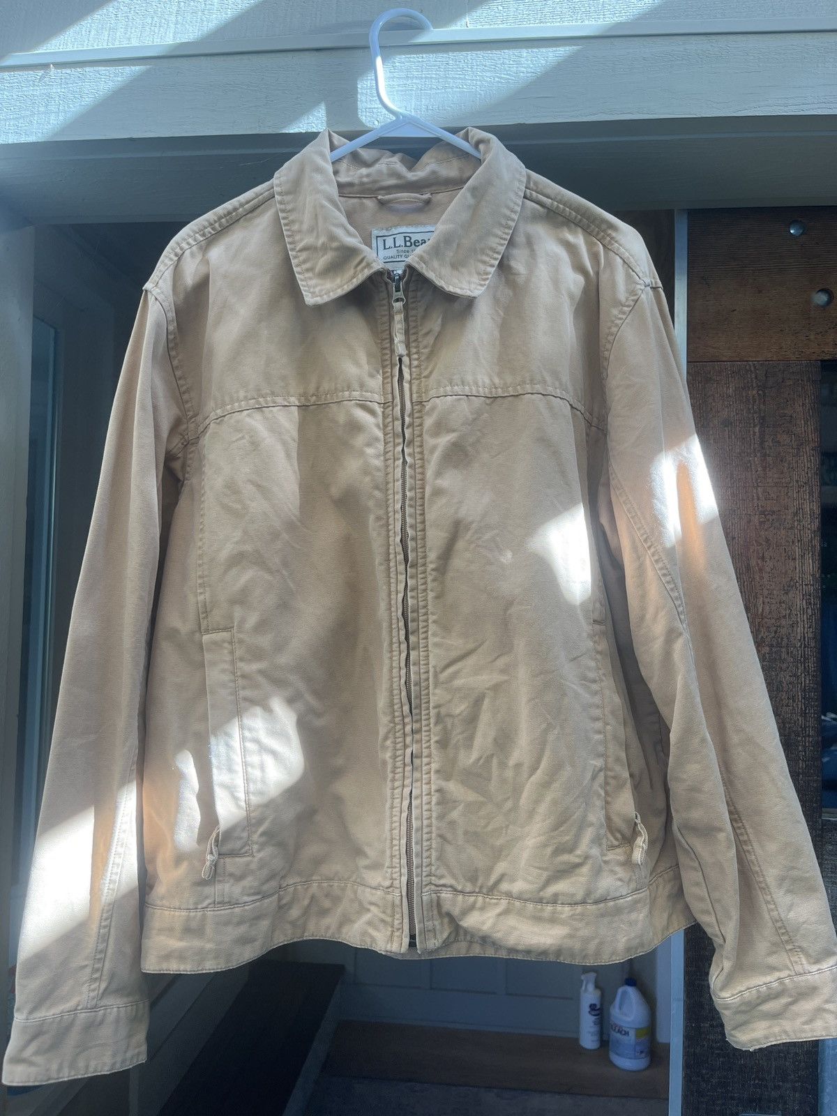 L.L. Bean L.L. Bean Canvas Zip-up Jacket Size US L / EU 52-54 / 3 - 1 Thumbnail