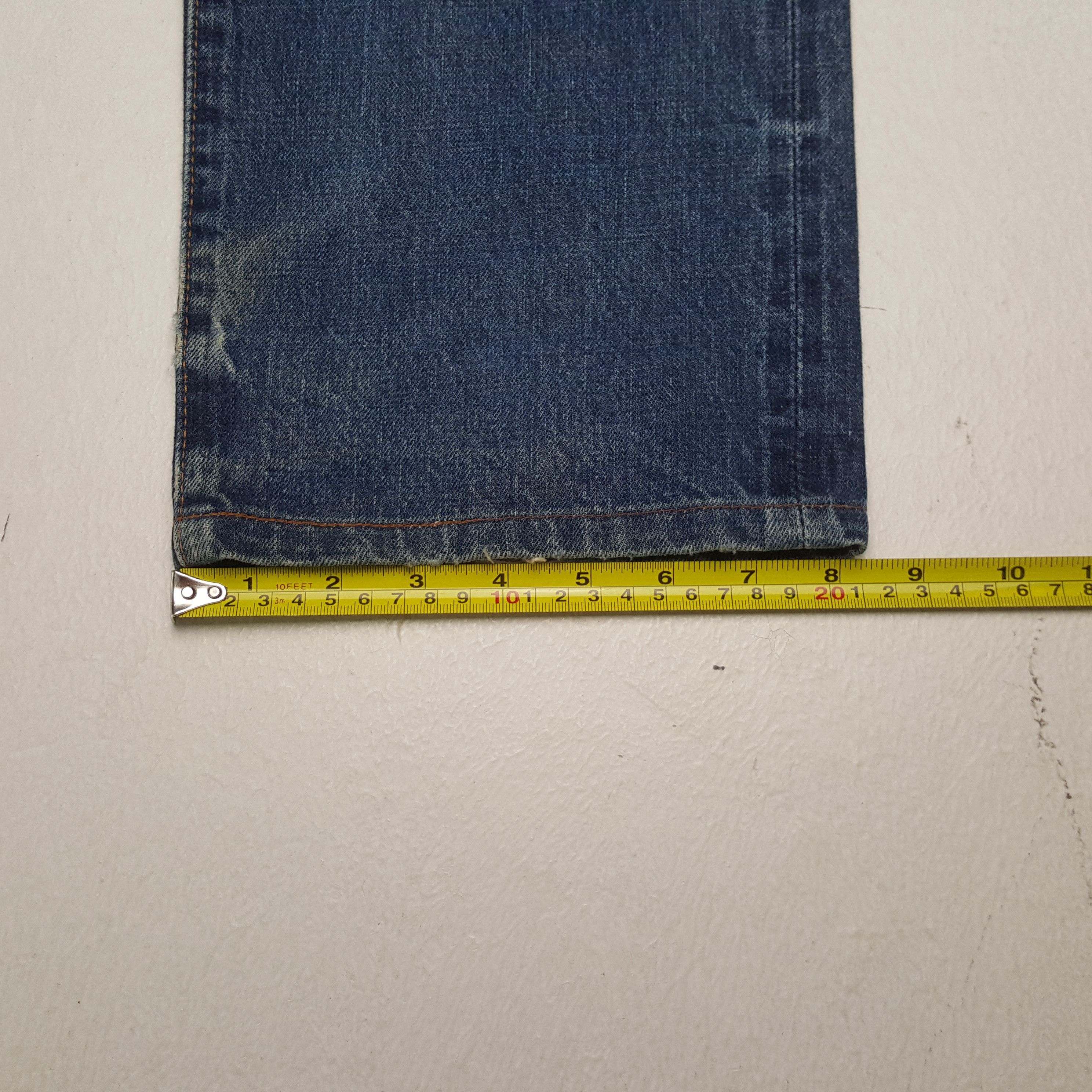 Levi's Levis 502 Big E Selvedge Streetwear Style Jeans RR13 Size US 29 - 11 Thumbnail