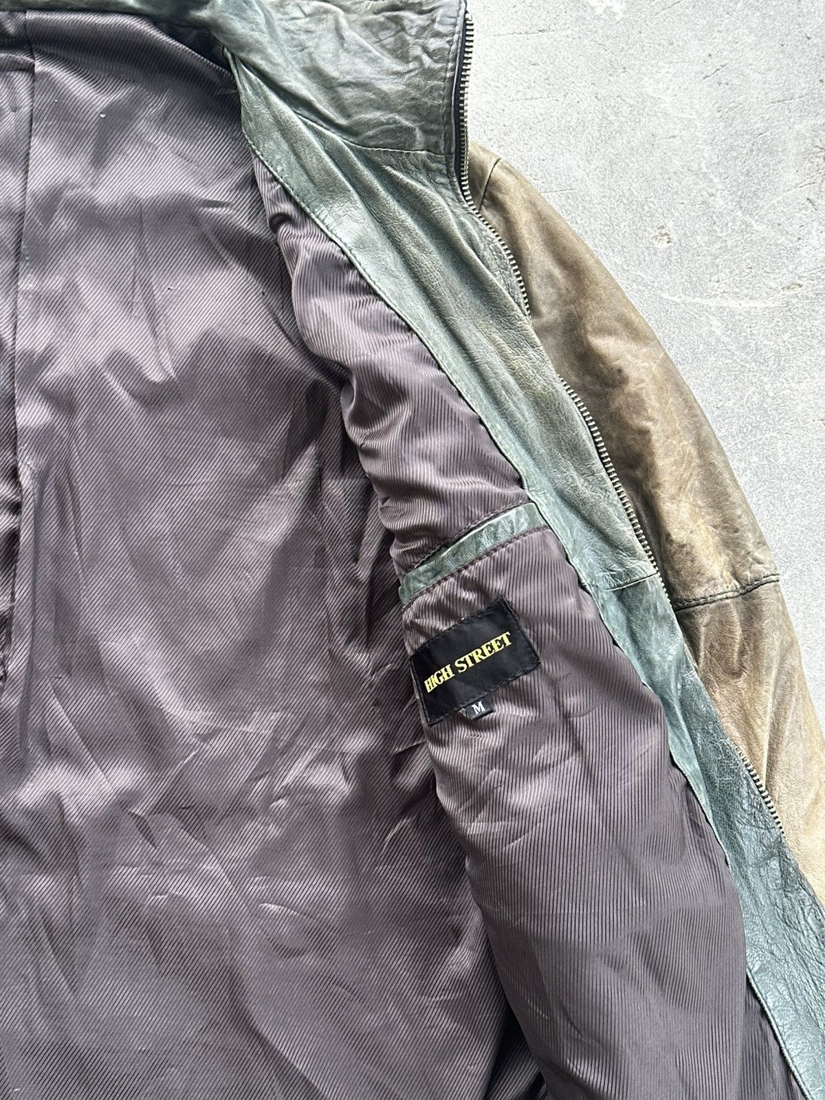 Japanese Brand High Street Leather Jacket y2k Size US M / EU 48-50 / 2 - 8 Thumbnail