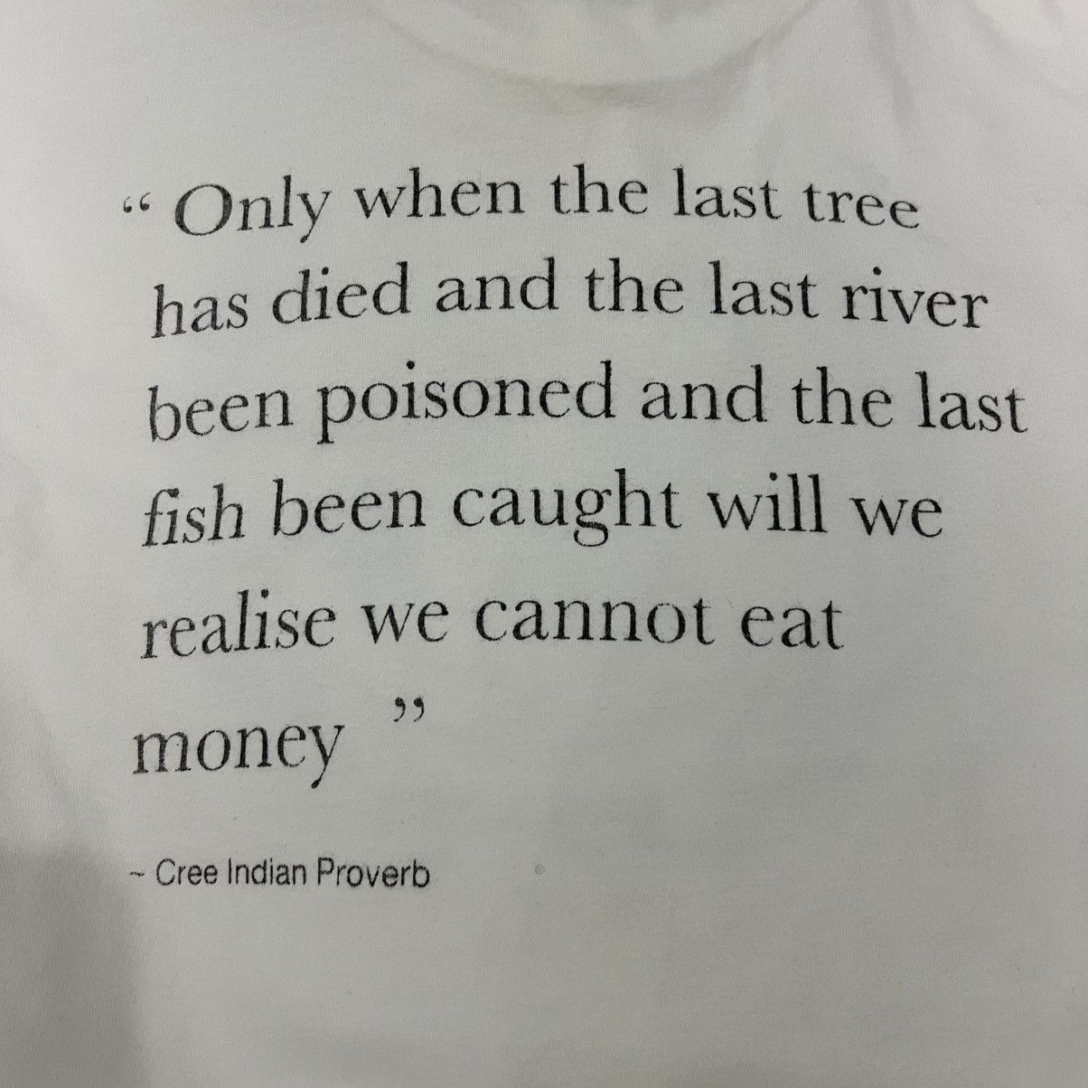 Vetements Vetements FW17 United Nations/Fugs/Proverb Spliced Tee Size US M / EU 48-50 / 2 - 11 Thumbnail