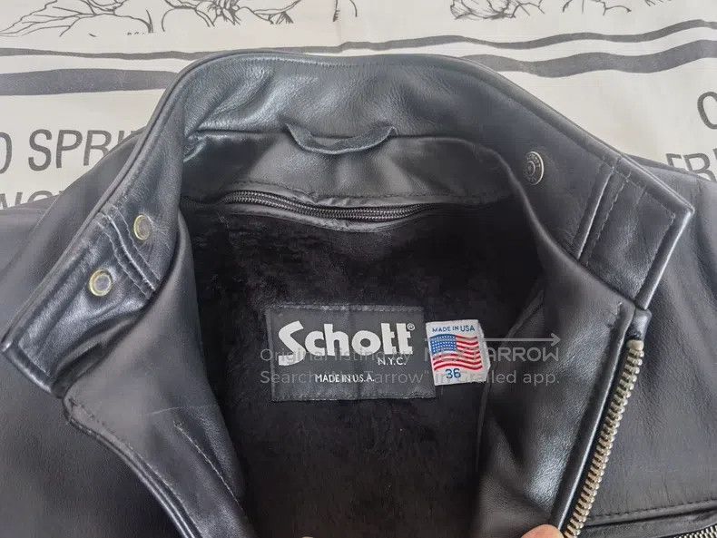 Schott Schott 641 locomotive leather jacket Size US S / EU 44-46 / 1 - 4 Thumbnail