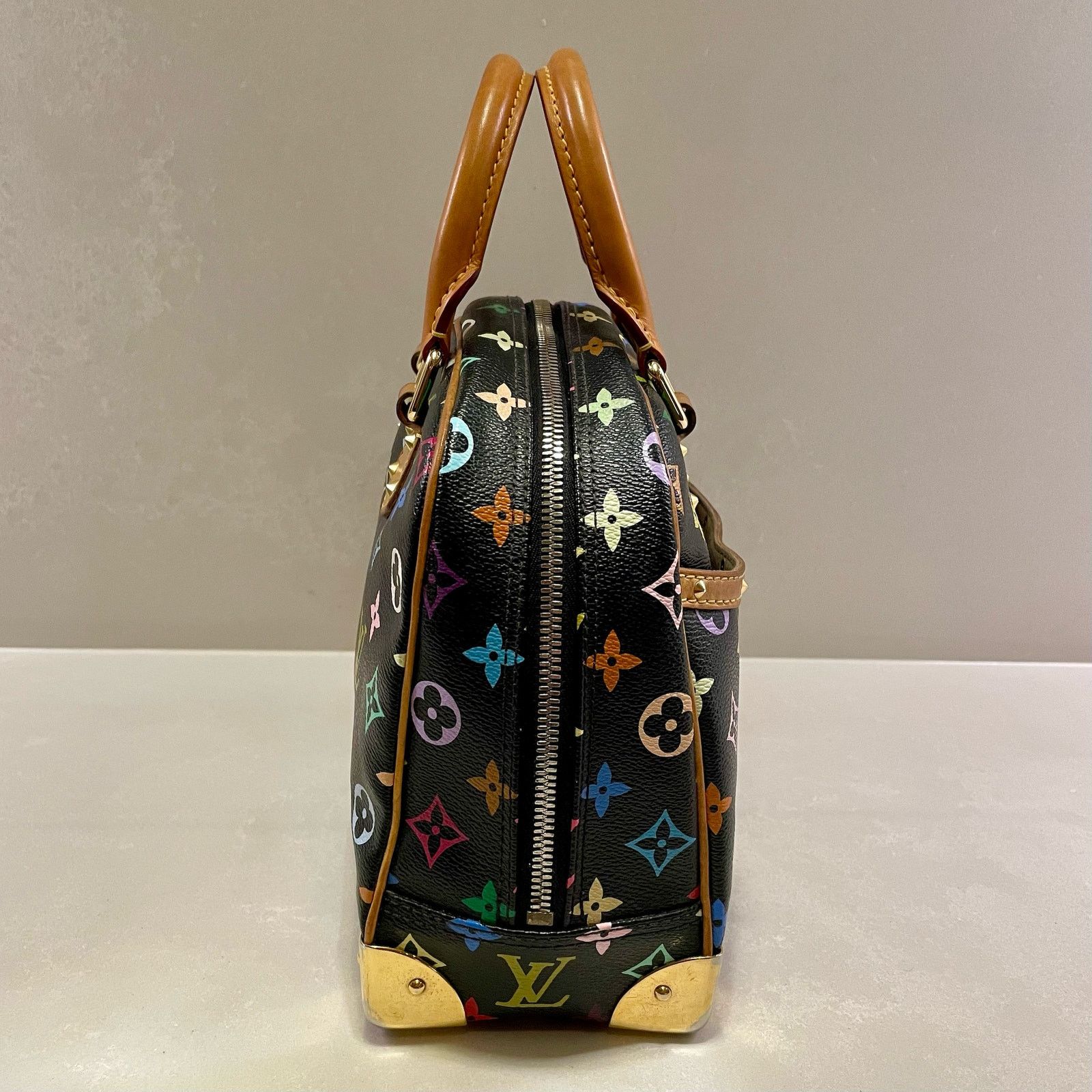 Louis Vuitton Louis Vuitton Multicolor Black Monogram Trouville Size ONE SIZE - 4 Thumbnail