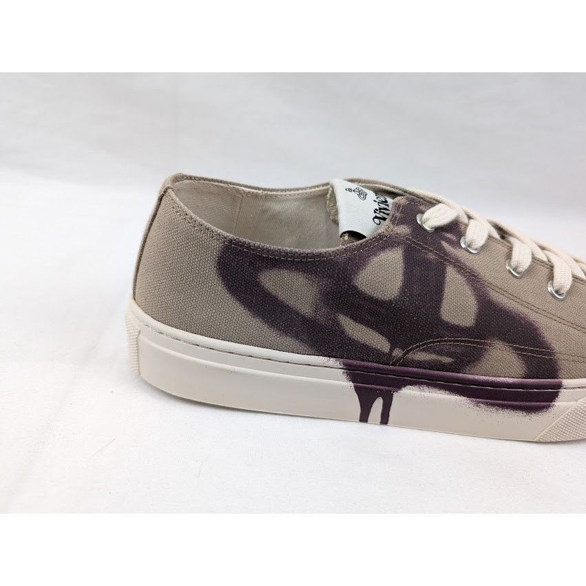 Vivienne Westwood o1rshd1 Plimsoll Low Top-Sneakers in Beige/Purple Size US 10 / EU 43 - 4 Thumbnail
