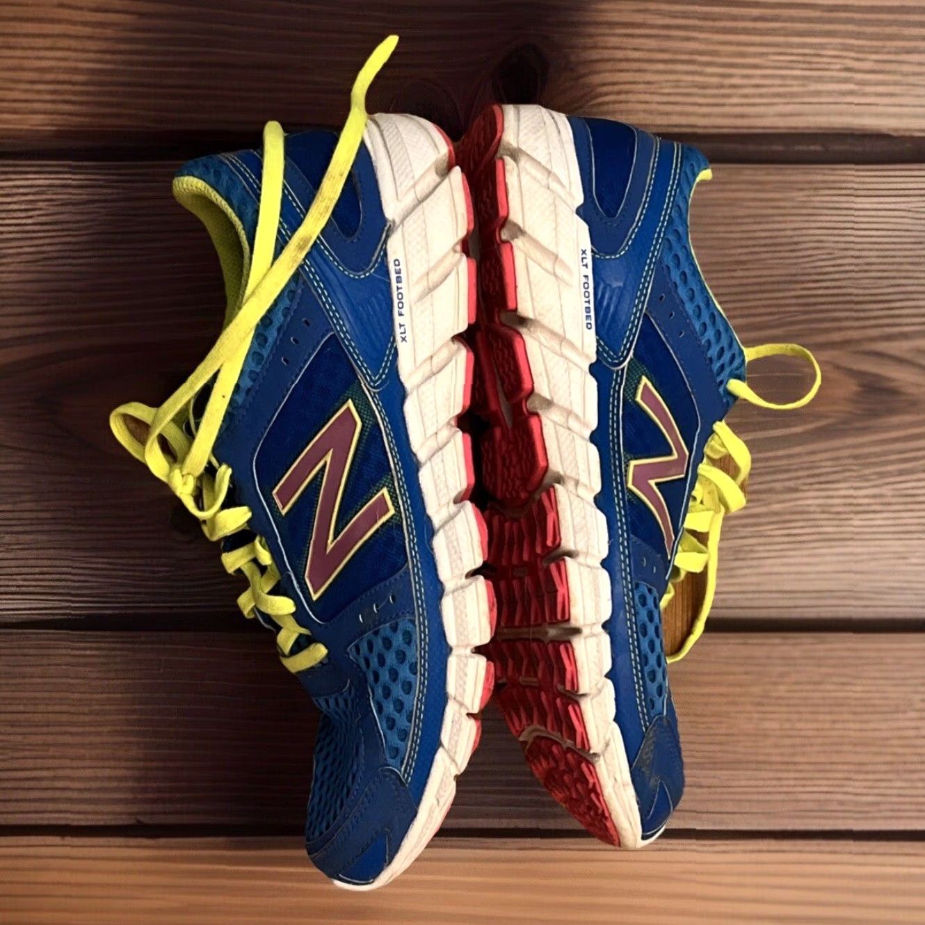 New Balance New Balance 750v1 Running Training Sneaker Women US 9 Yellow Blue Pink Size US 9 / IT 39 - 4 Thumbnail