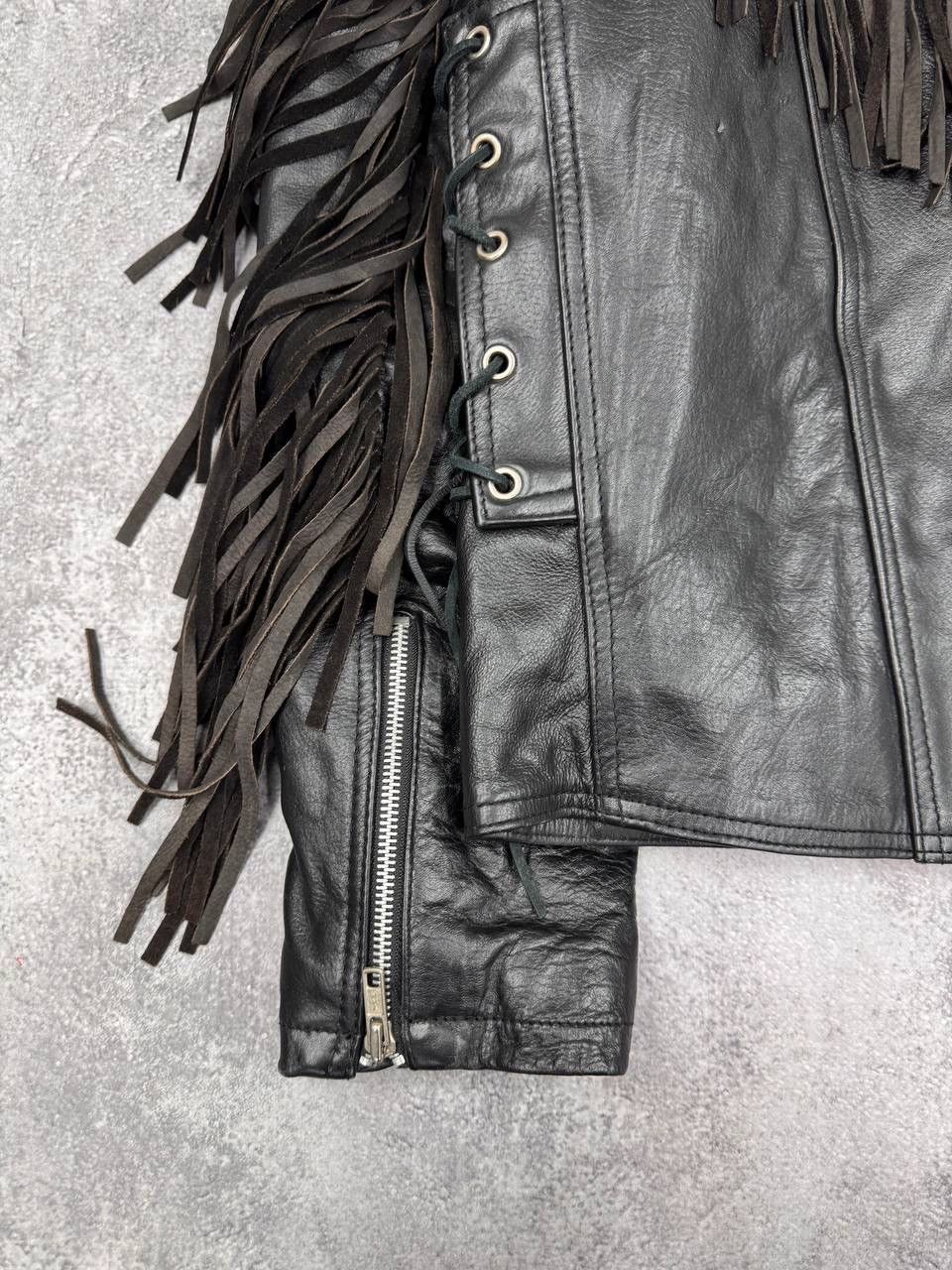 Other Master's Men Leather Jacket Black Western Vintage Genuine Size US M / EU 48-50 / 2 - 8 Thumbnail