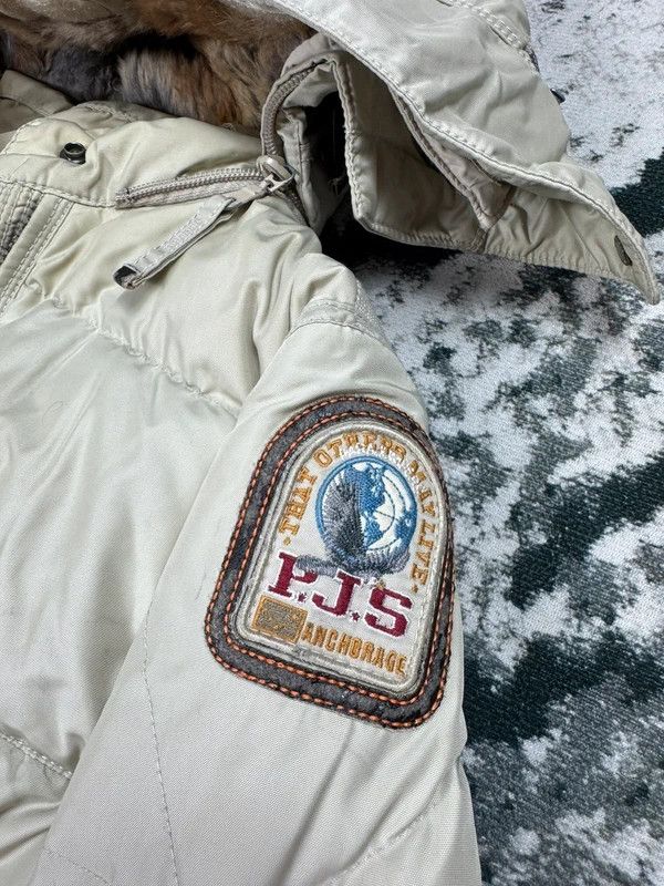 Parajumpers Parajumpers Masterpiece XS Beige Cream Down Coat Jacket Size XS / US 0-2 / IT 36-38 - 5 Thumbnail