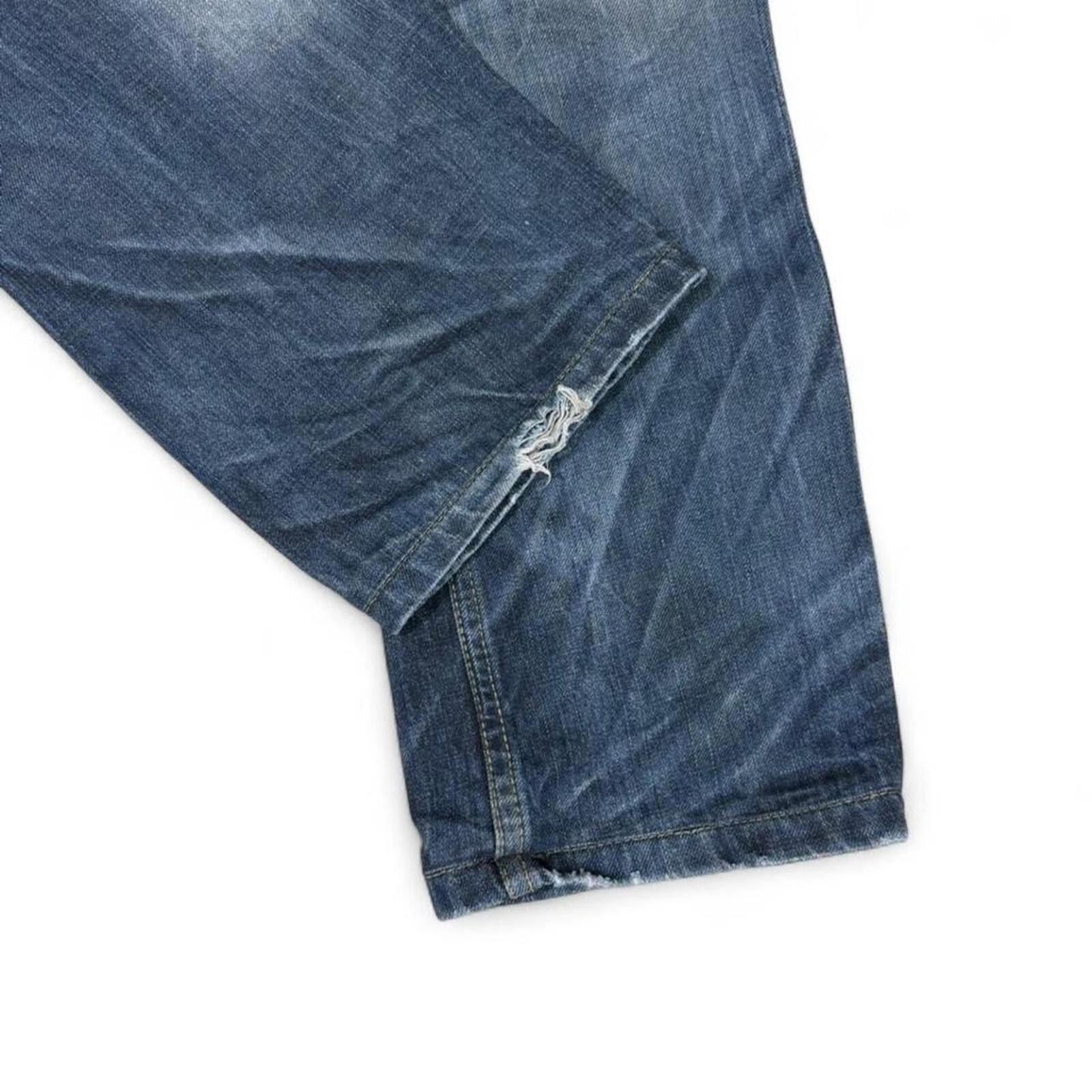 Other Y2K Style MOSQUITO denim jeans with quotes on back pockets Size US 32 / EU 48 - 7 Thumbnail