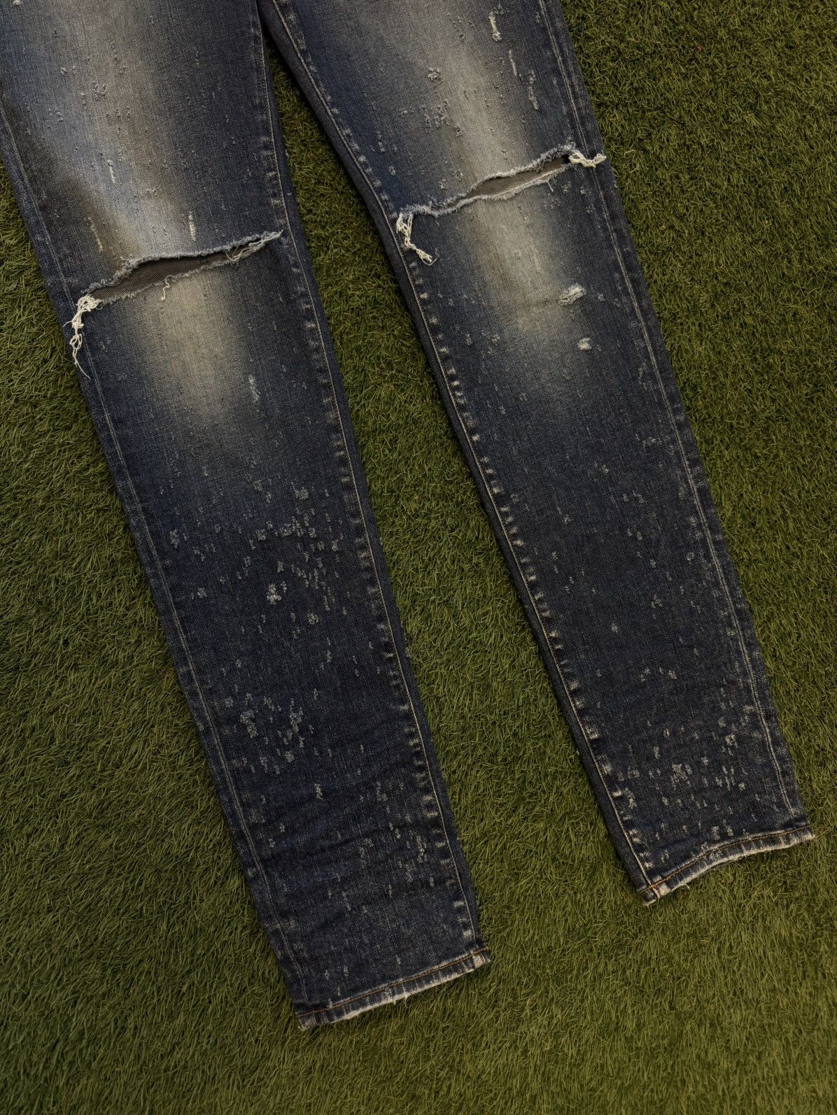 Amiri Amiri Jeans Straight Blue Cut Size 36 (NEW) Size US 36 / EU 52 - 5 Thumbnail