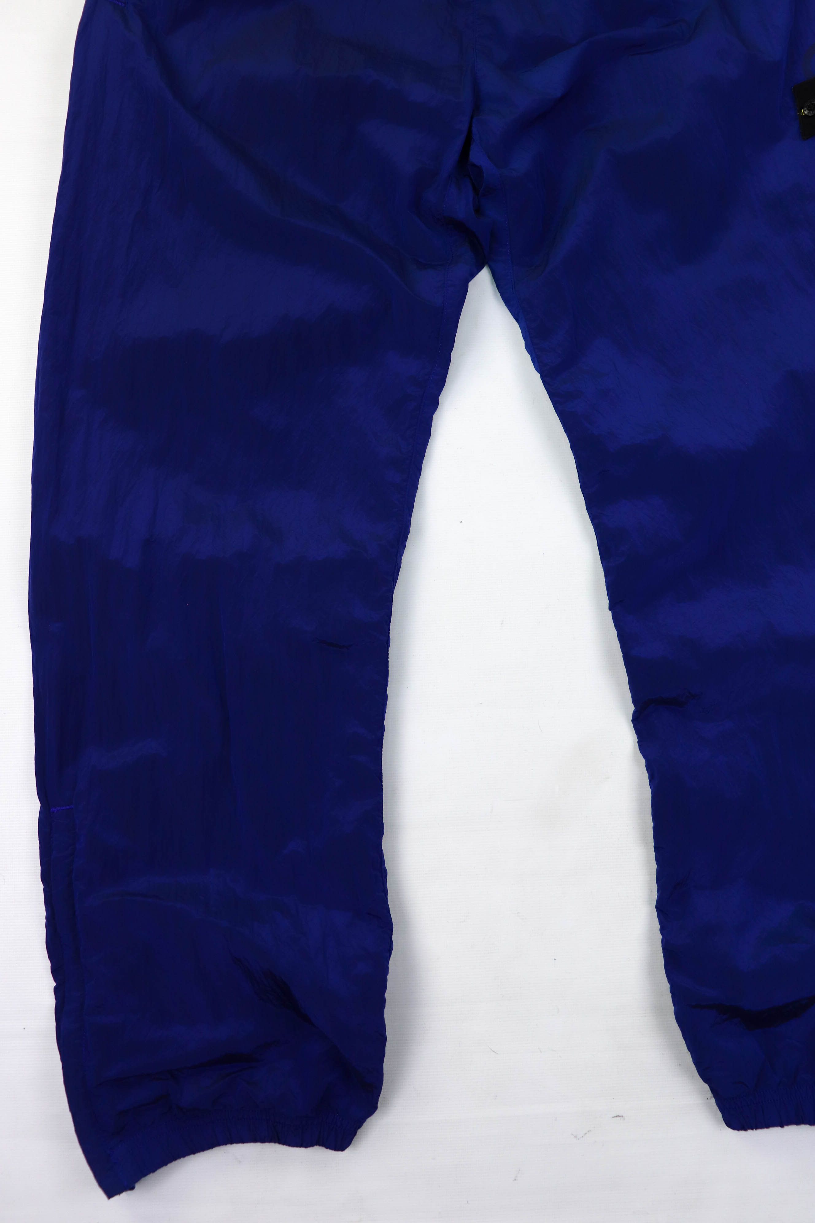 Stone Island × Supreme Stone Island x Supreme Shimmer Blue Nylon Metal Track Pants Size US 36 / EU 52 - 6 Thumbnail