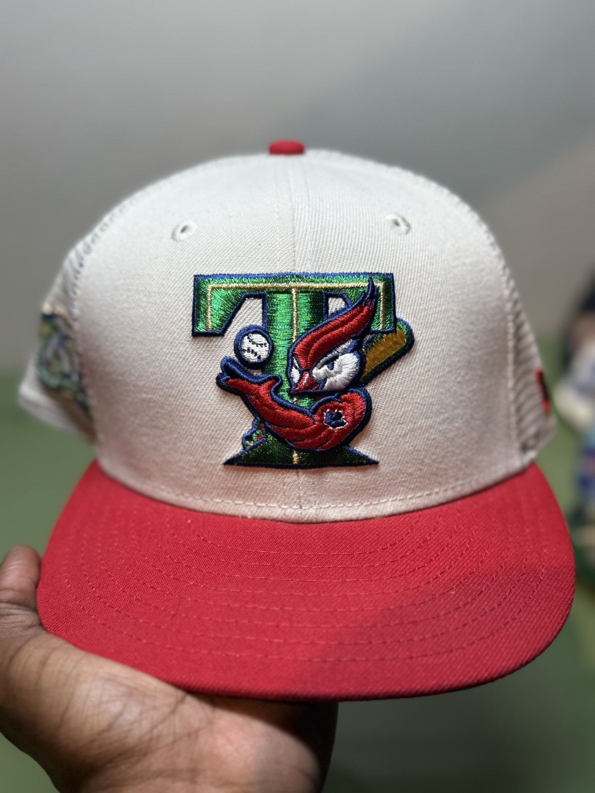 Hat Club × New Era Stone Trucker Toronto Blue Joys 25th Anniversary. Fitted Hat Size ONE SIZE - 2 Thumbnail