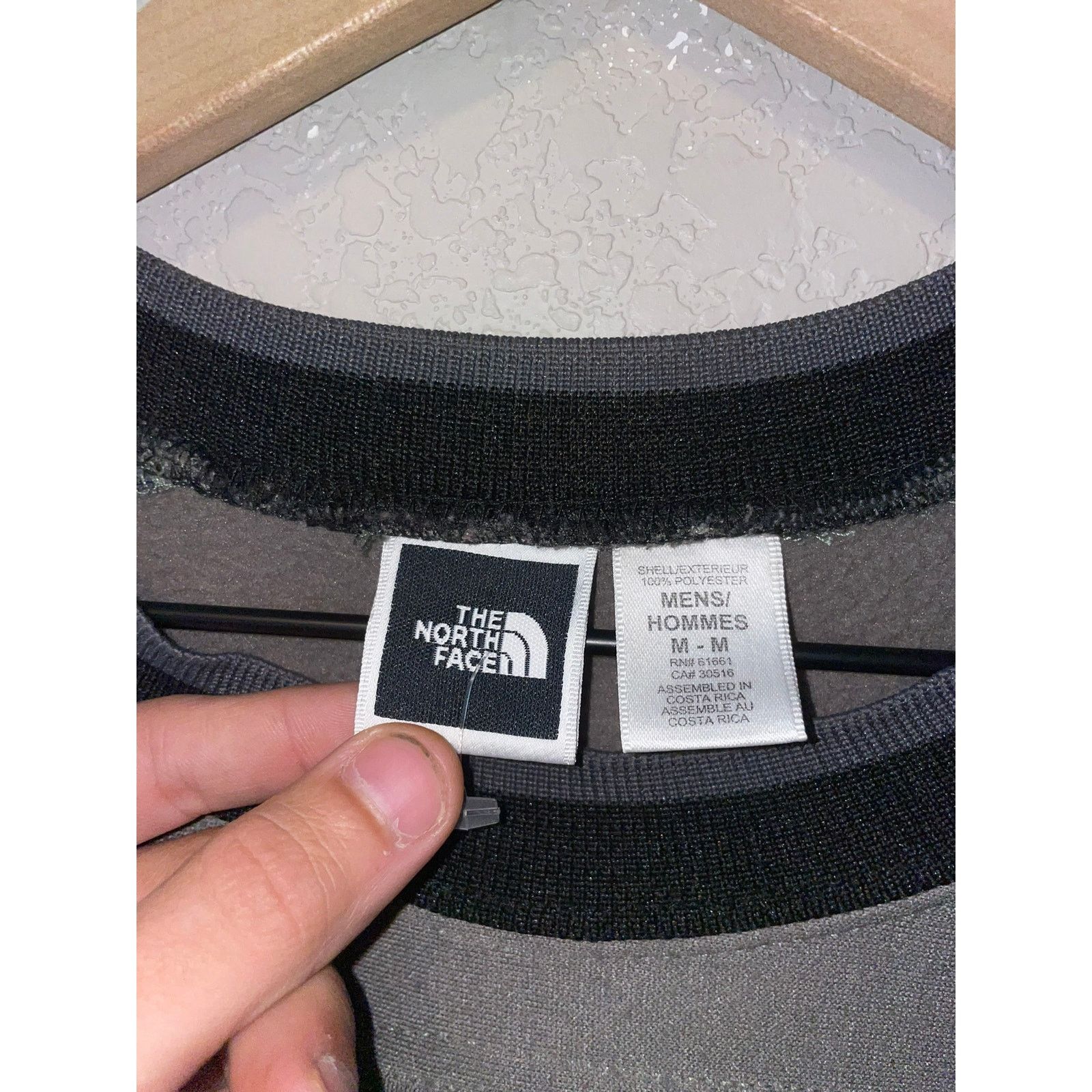 The North Face The North Face Gray Sweatshirt Striped VTG Ultra Wick Medium Size US M / EU 48-50 / 2 - 6 Thumbnail