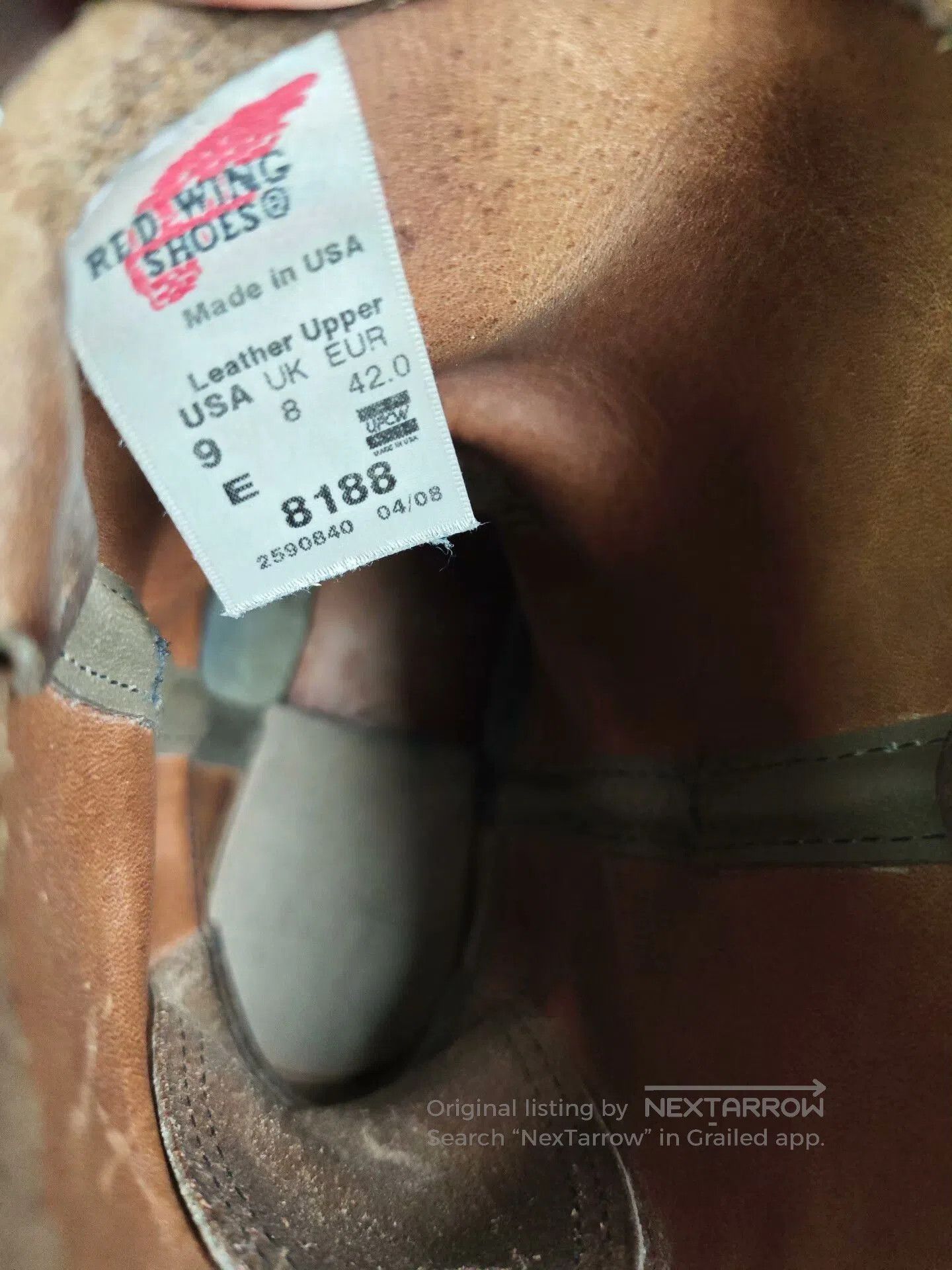 Red Wing Red Wing 8188 9E Caramel Western Boots. Size US 9 / EU 42 - 8 Thumbnail