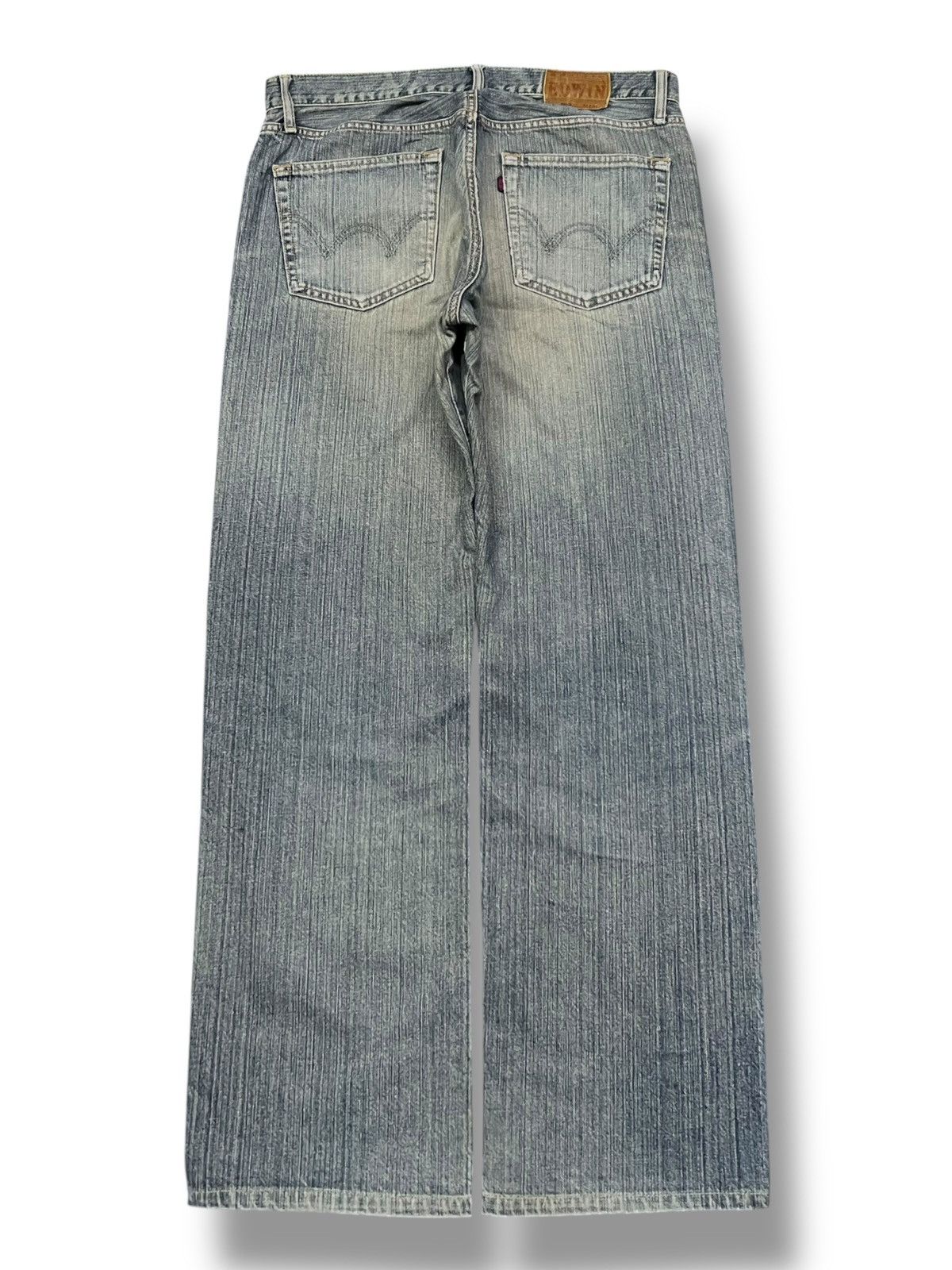 Edwin Vintage Edwin 503 Japan Denim Jeans | Relaxed Straight | W35 Size US 35 - 3 Thumbnail