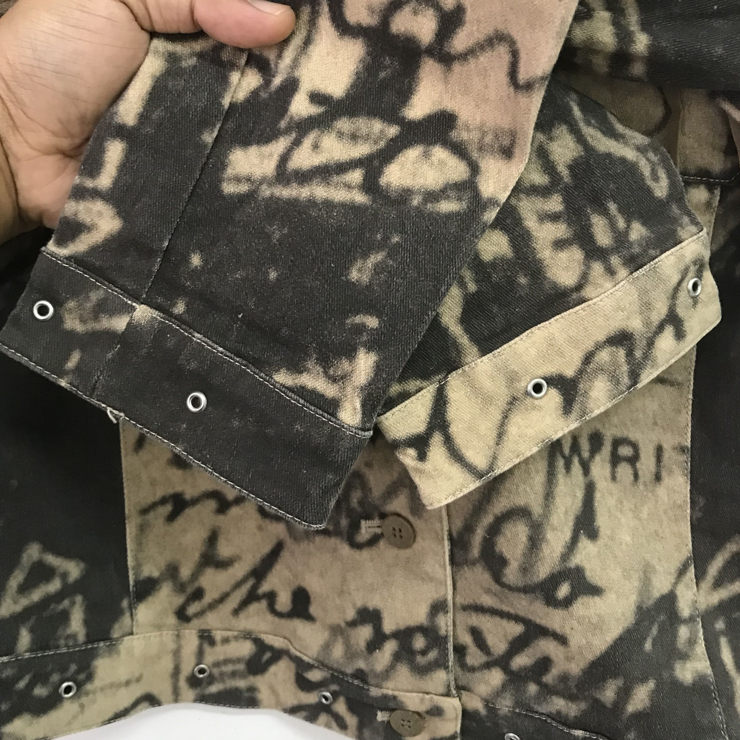 Japanese Brand Intellection abstract pattern cropped jacket, Women's S Size Size S / US 4 / IT 40 - 8 Thumbnail
