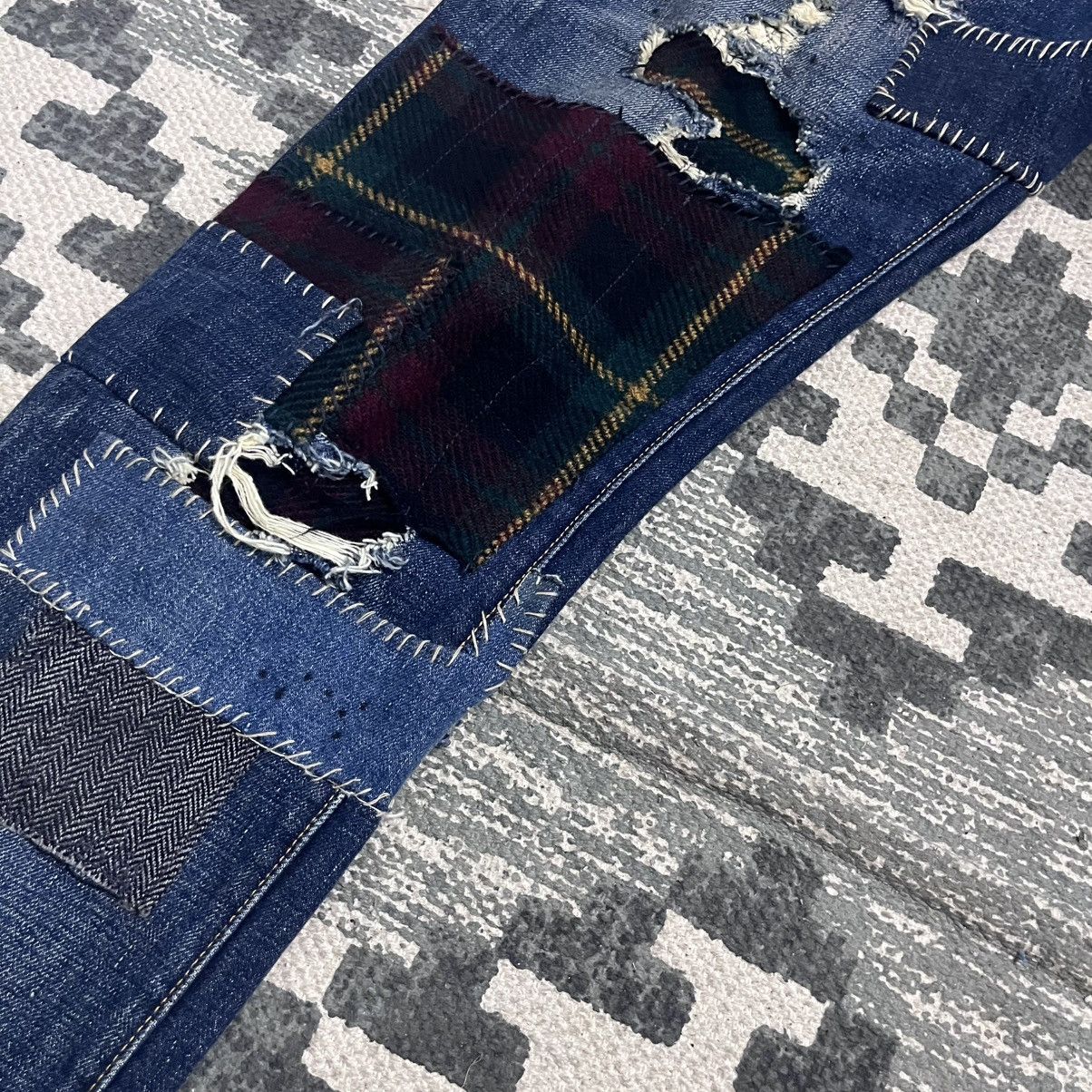 Denim & Supply Ralph Lauren Authentic Denim & Supply by Ralph Lauren Patchwork Jeans Size US 30 / EU 46 - 5 Thumbnail