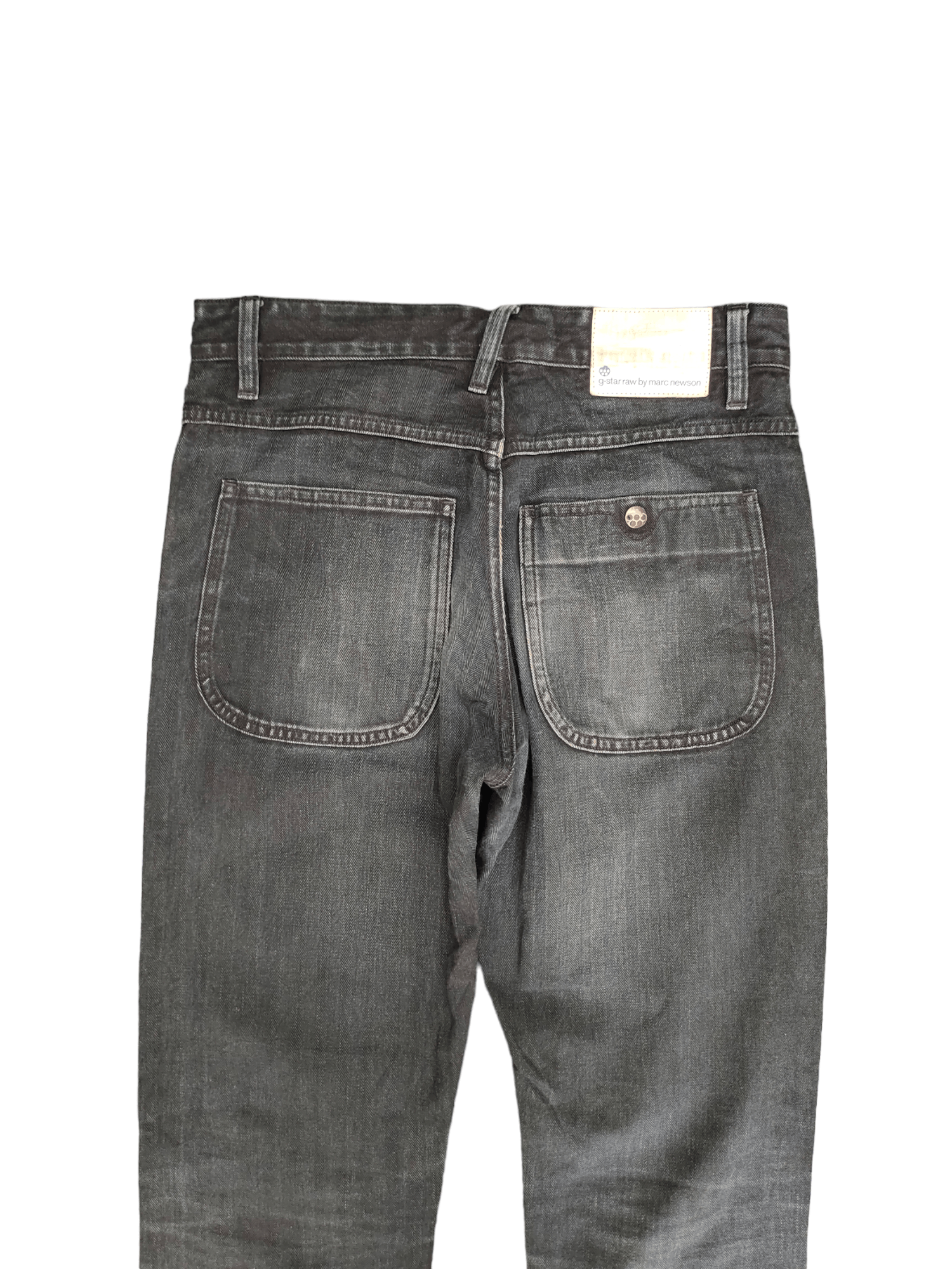 G-Star × Marc Newson G-Star Raw By Marc Newson Hbt Clawmark Selvedge Denim Pants Size US 30 / EU 46 - 3 Thumbnail