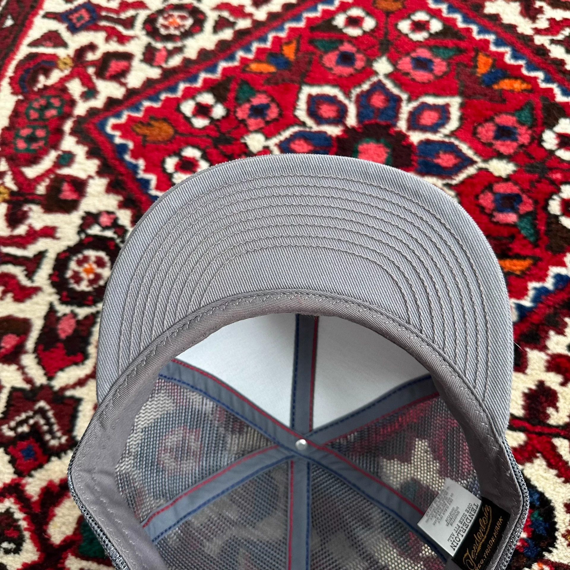 Tenderloin Tenderloin Trucker Cap Rare Half-Mesh Silver Size ONE SIZE - 4 Thumbnail