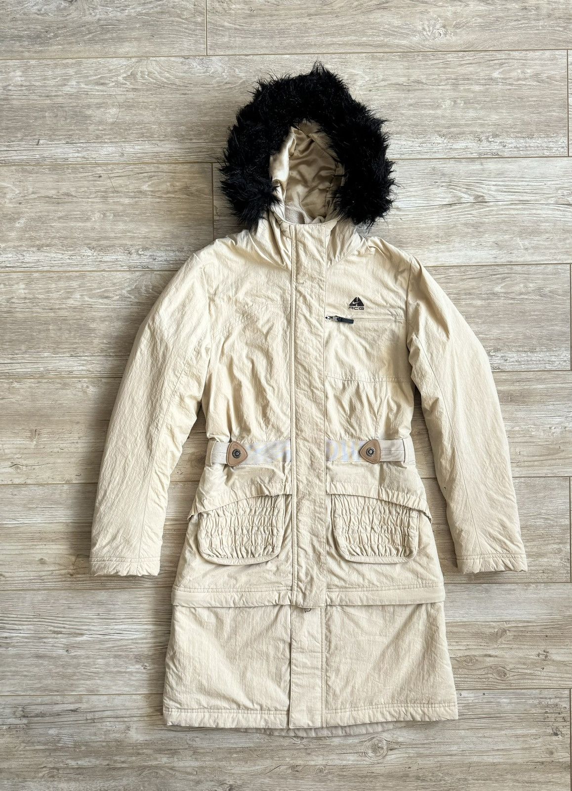 Vintage Nike ACG Vintage Transformer Hooded Waterproof Size XS / US 0-2 / IT 36-38 - 1 Thumbnail