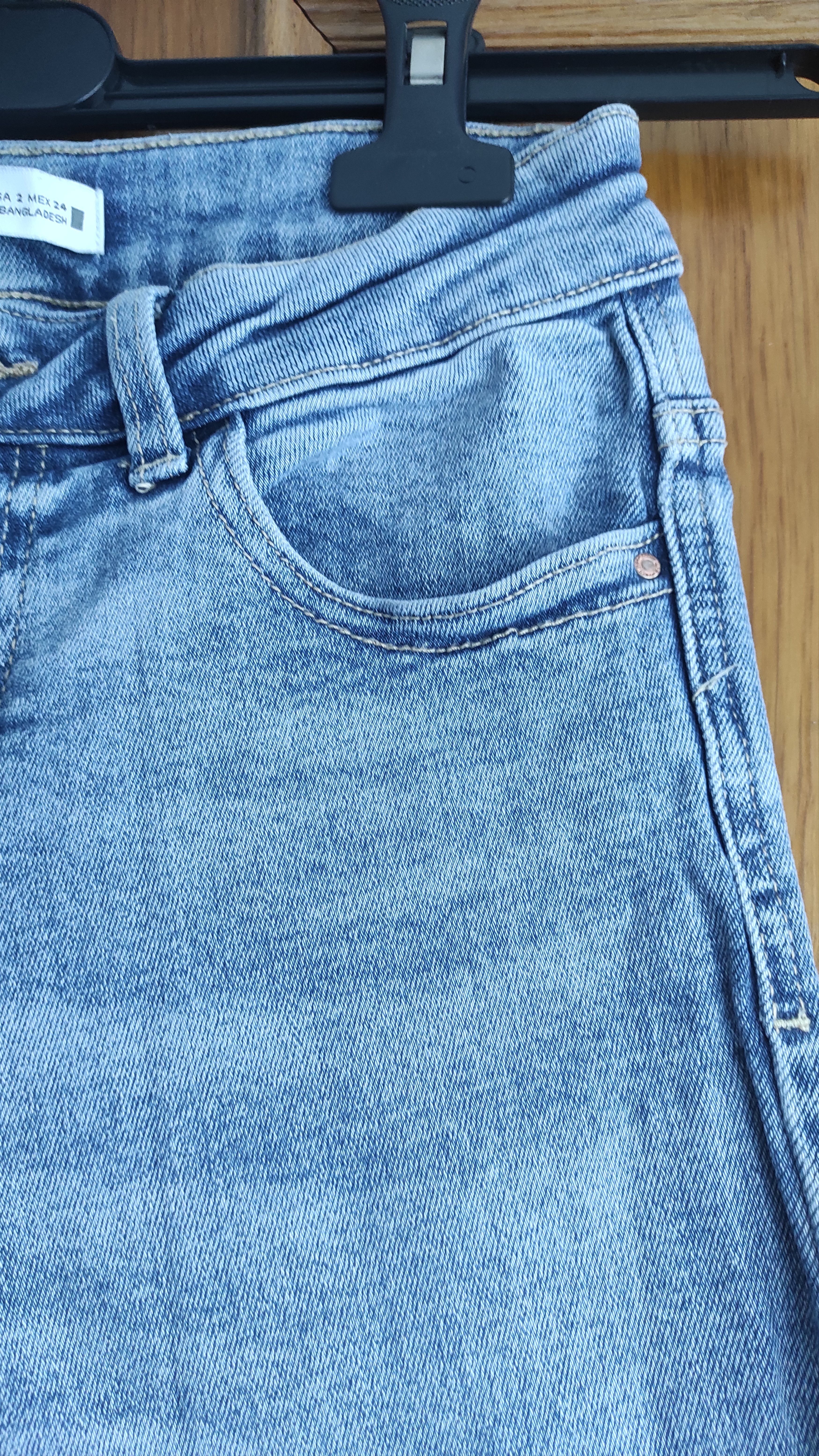 Zara Zara jeans size 2 blue jeans very good condition Size 26" / US 2 / IT 38 - 3 Thumbnail