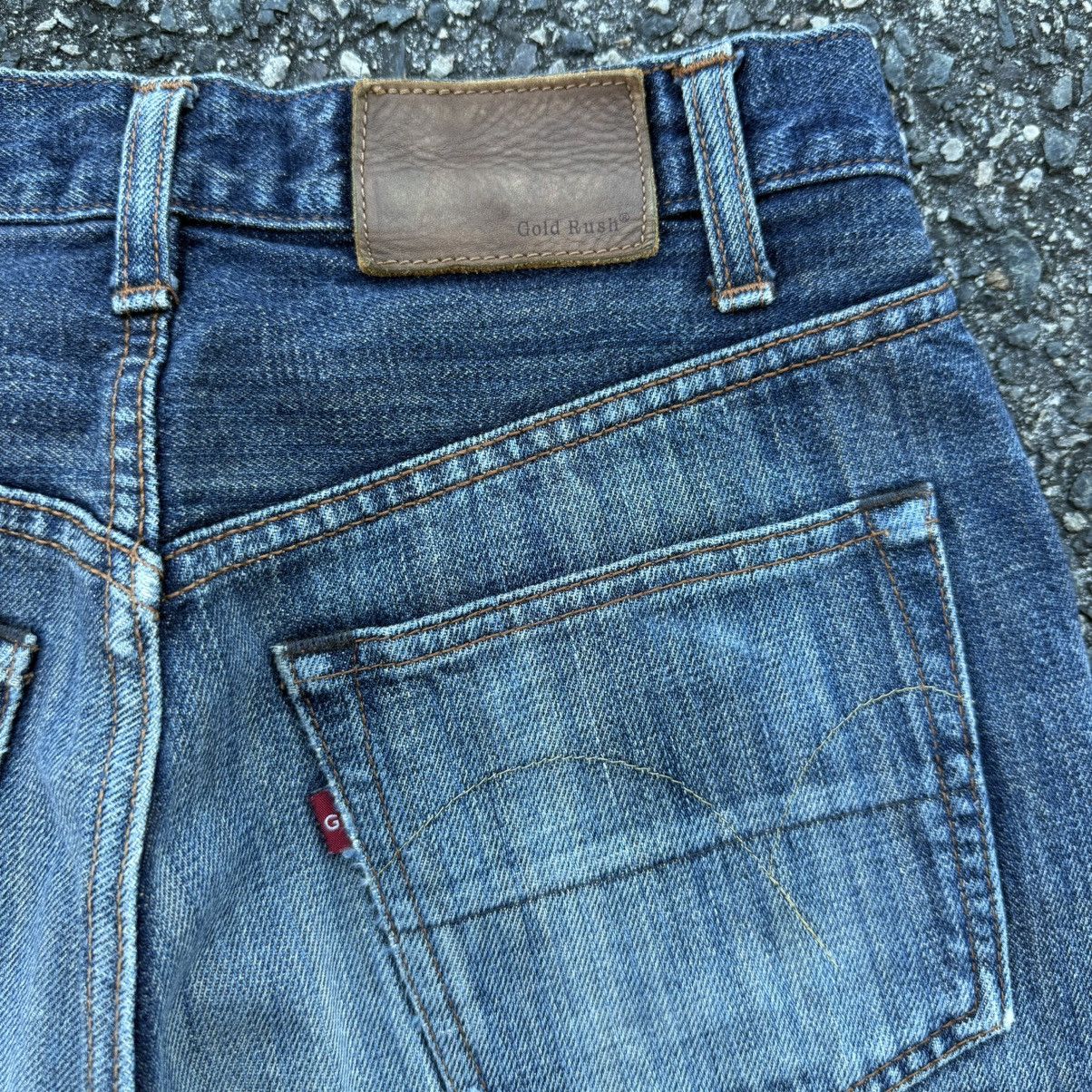 Japanese Brand vinatege gold rush Mud wash denim jean pants Size US 28 / EU 44 - 12 Thumbnail