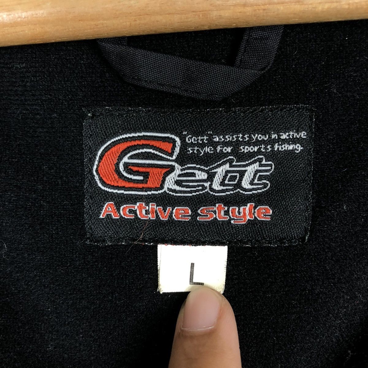 Japanese Brand × Vintage 📌VINTAGE BIKER JACKET RUNNING ZIPPER GETT JAPAN Size US L / EU 52-54 / 3 - 20 Thumbnail