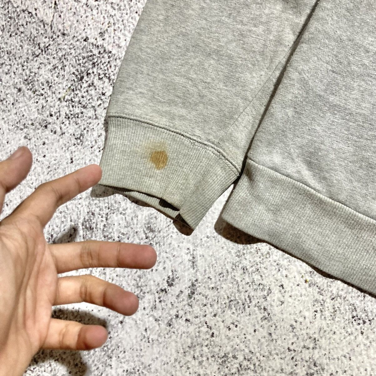 Japanese Brand 2000s My Mui Distressed Fur Ziphoodie Grey Ifsixwasnine Lgb Size US XL / EU 56 / 4 - 12 Thumbnail